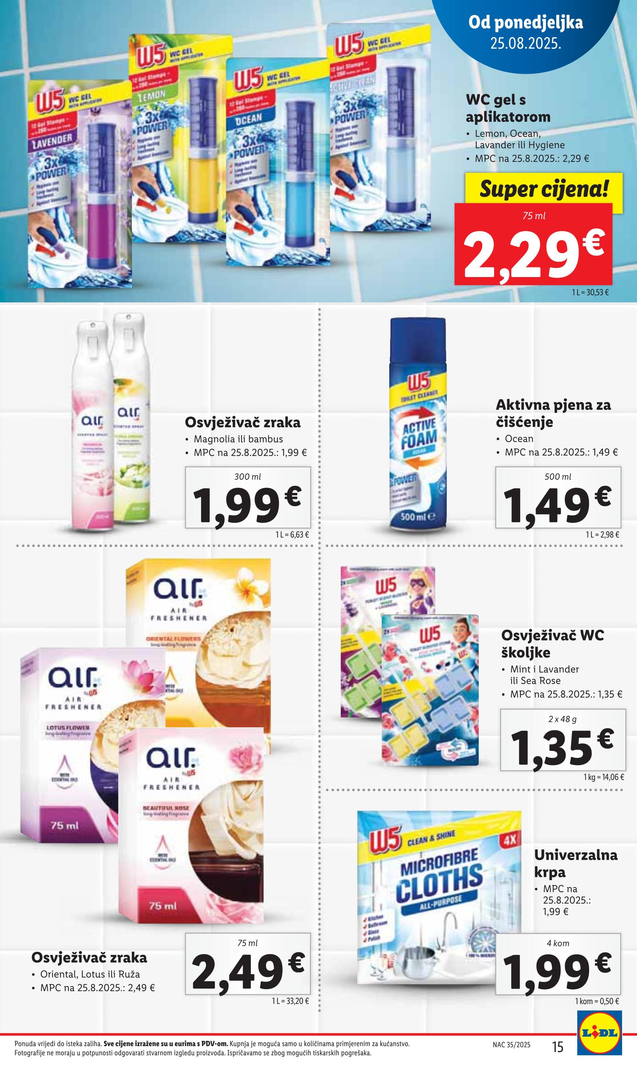 Page from catalog: Akcijska ponuda