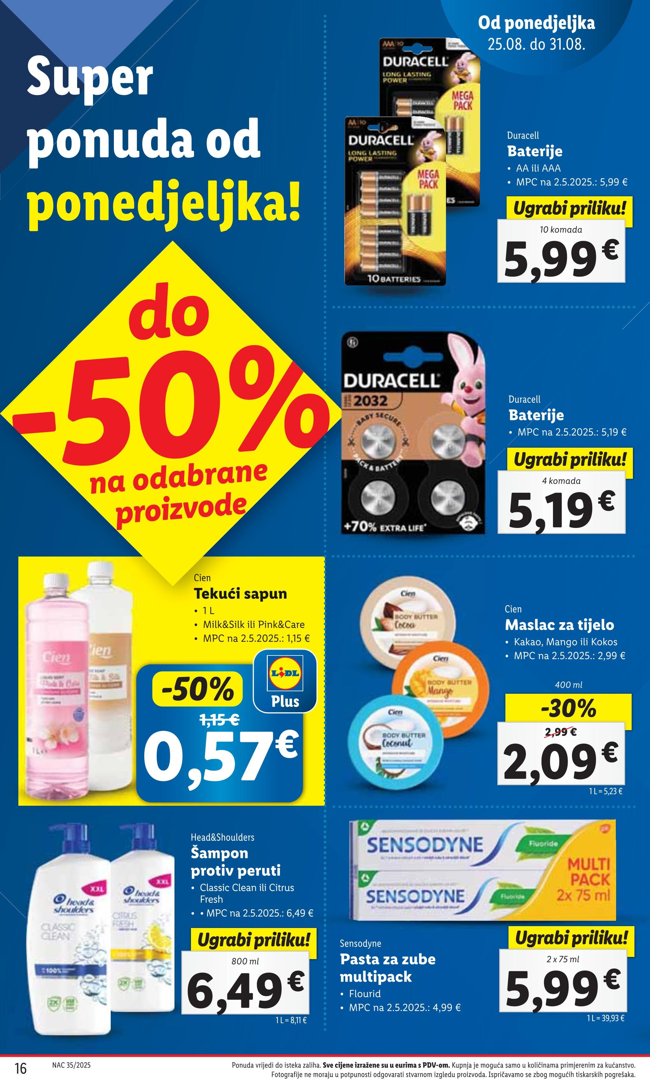 Page from catalog: Akcijska ponuda