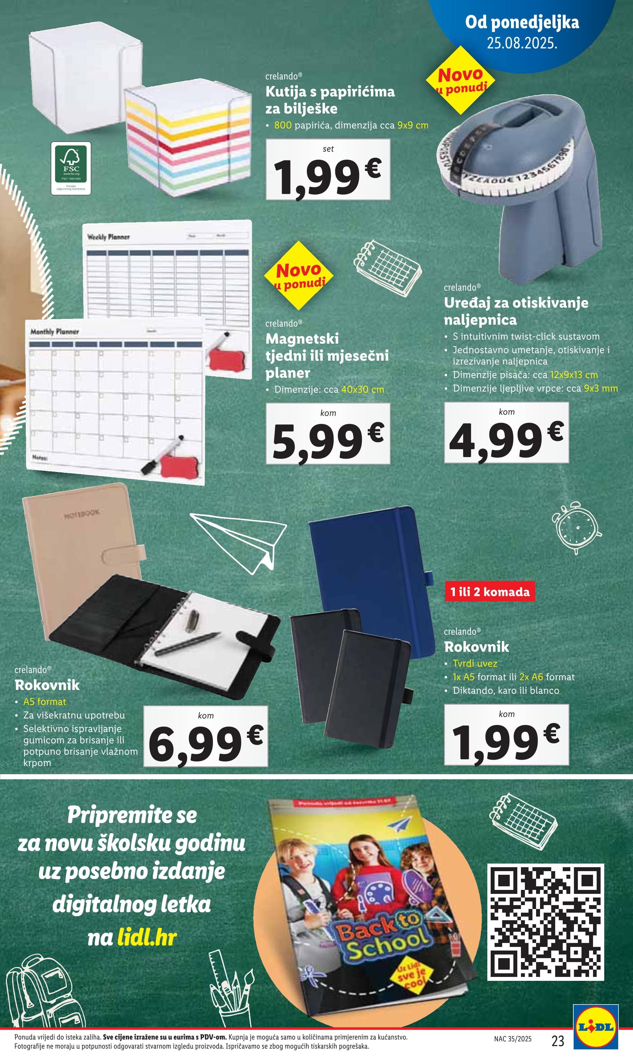 Page from catalog: Akcijska ponuda