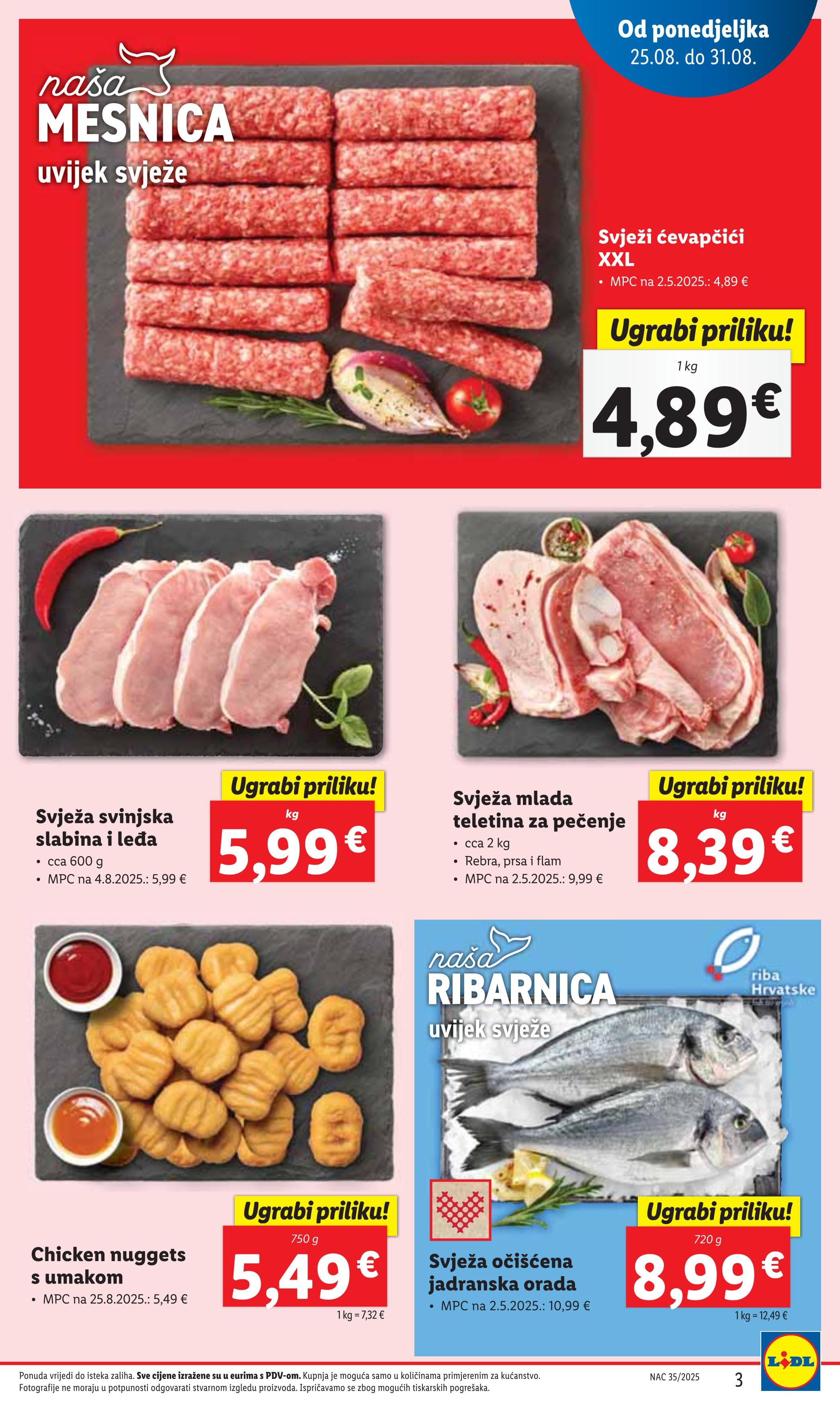 Page from catalog: Akcijska ponuda