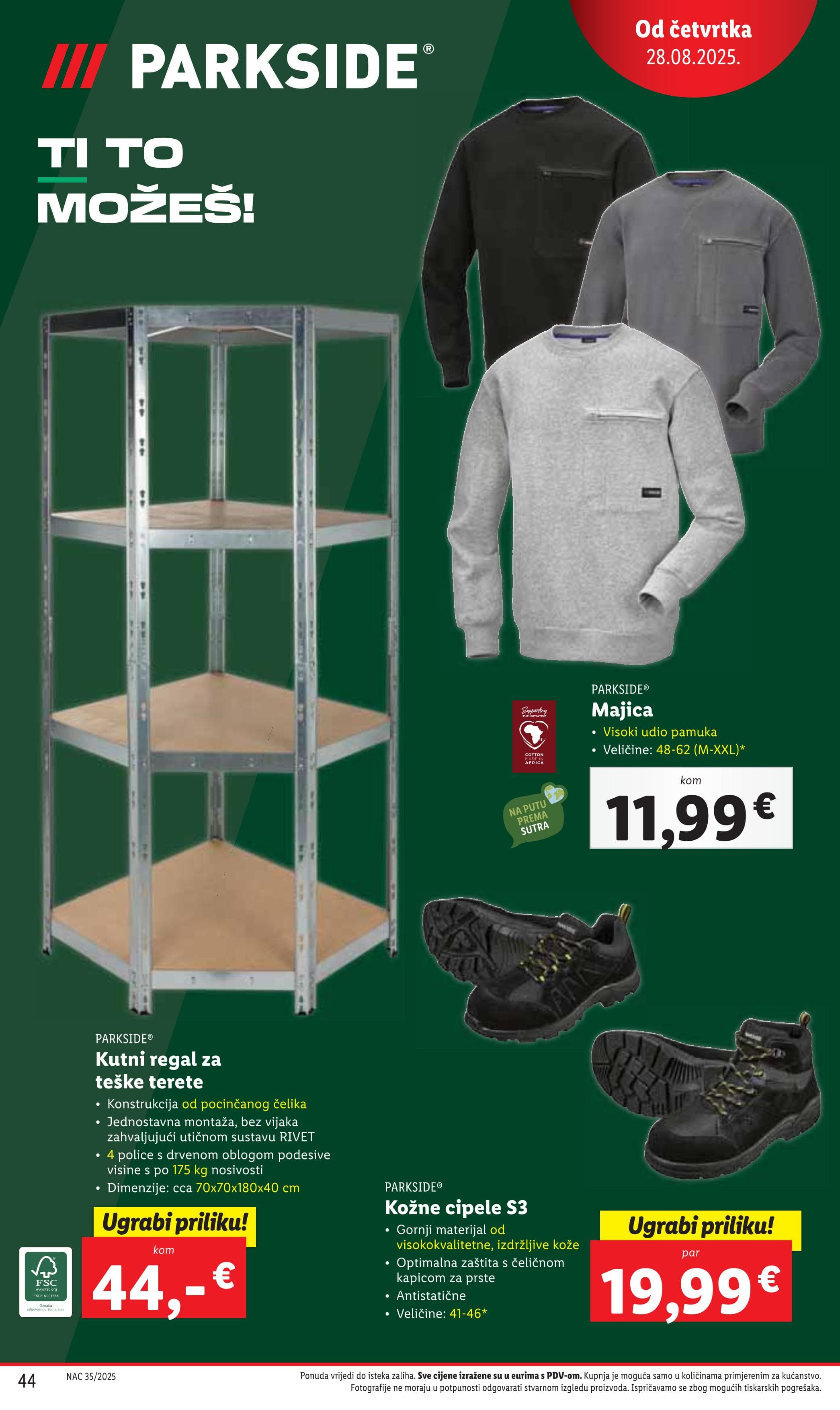 Page from catalog: Akcijska ponuda