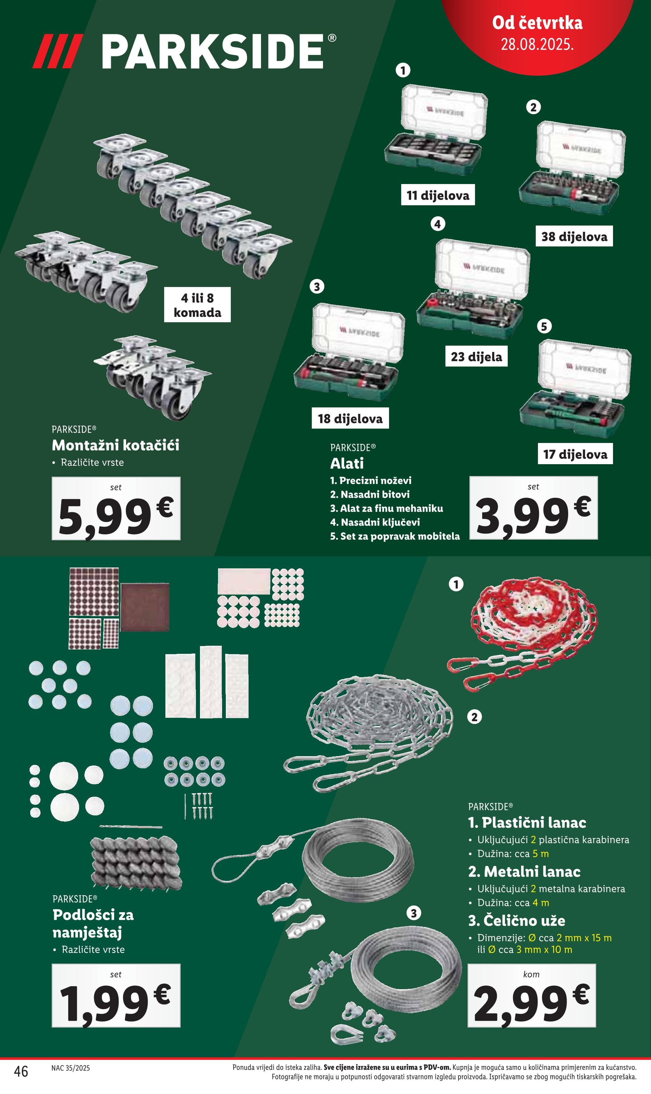 Page from catalog: Akcijska ponuda
