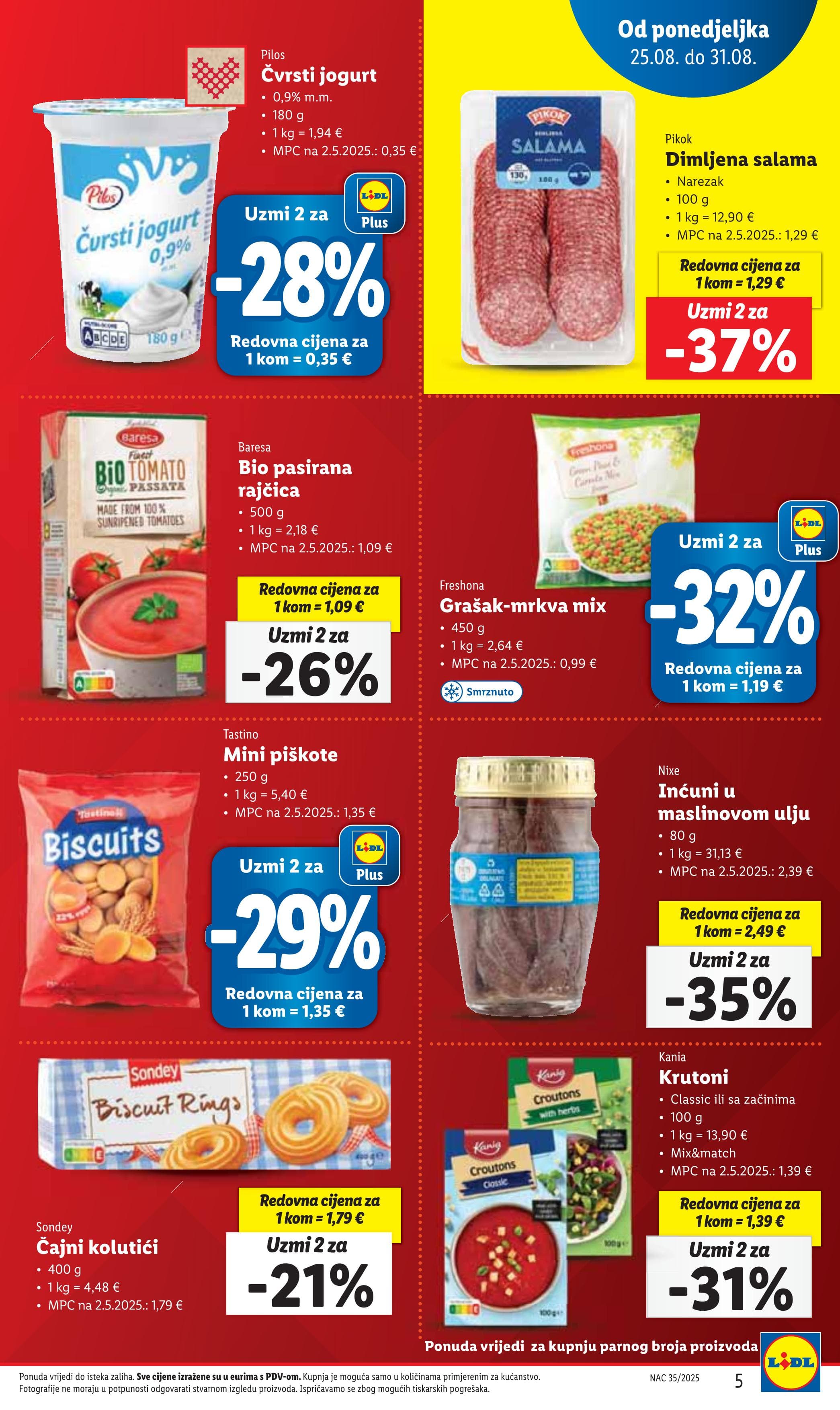 Page from catalog: Akcijska ponuda