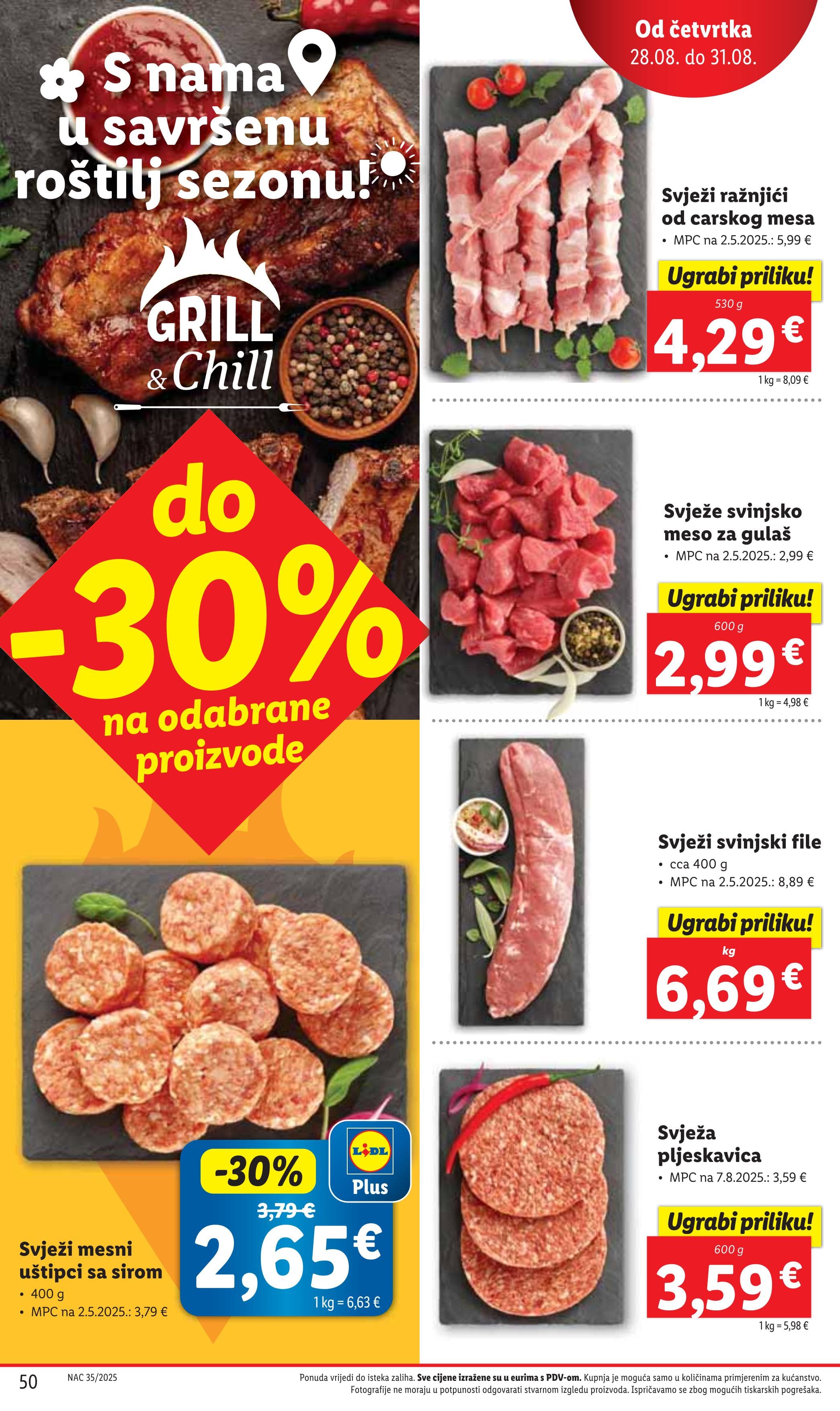 Page from catalog: Akcijska ponuda