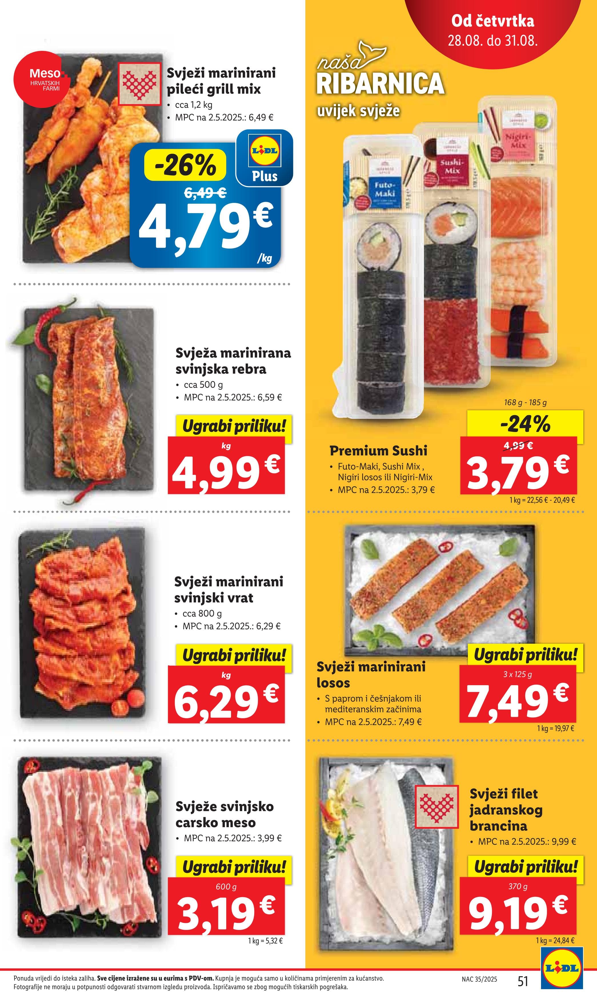 Page from catalog: Akcijska ponuda