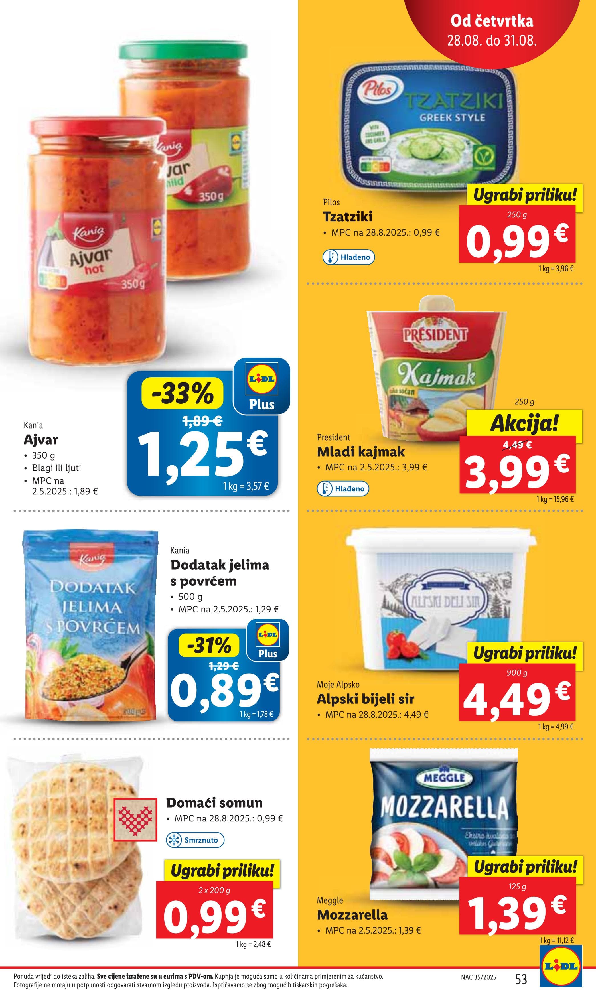 Page from catalog: Akcijska ponuda