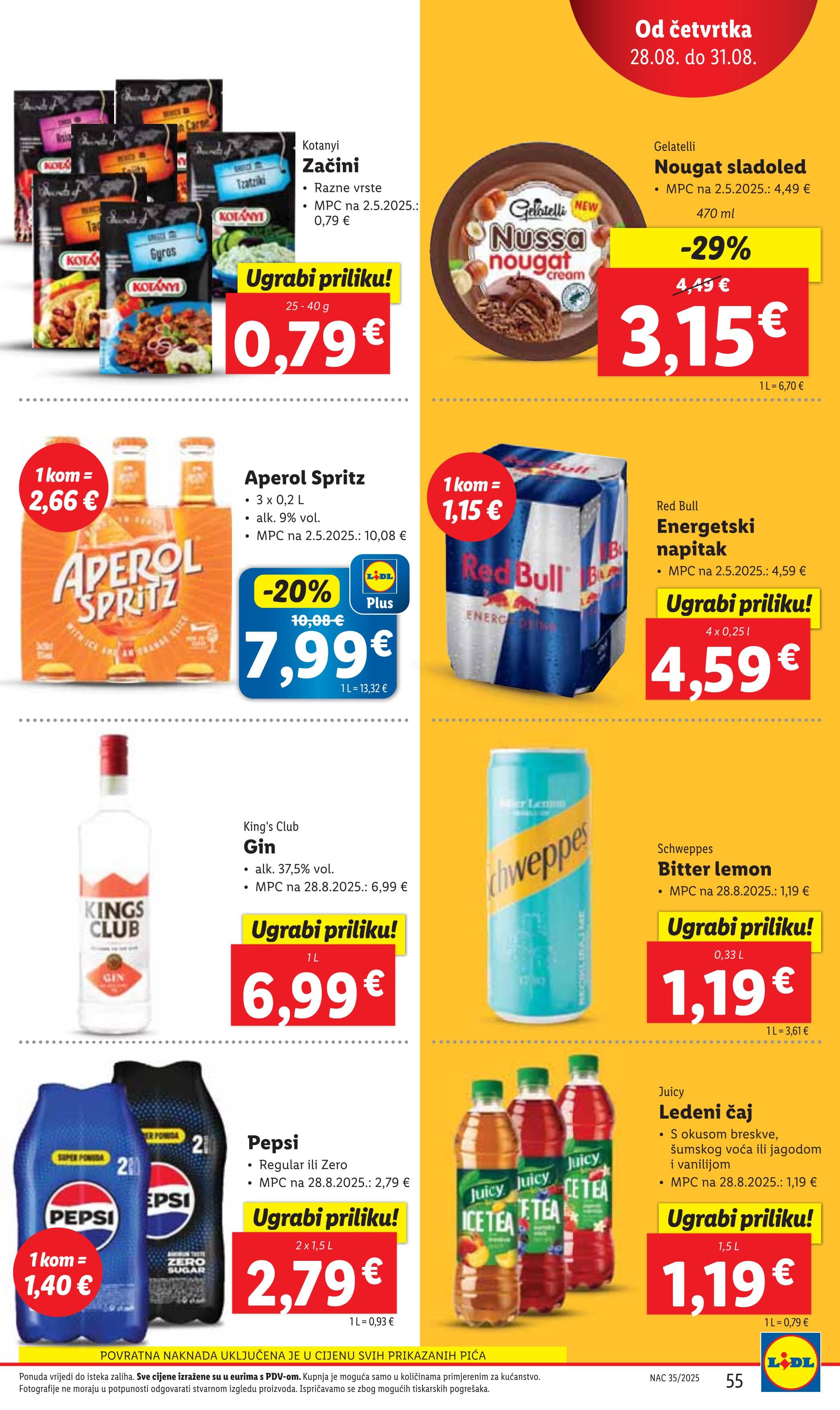 Page from catalog: Akcijska ponuda