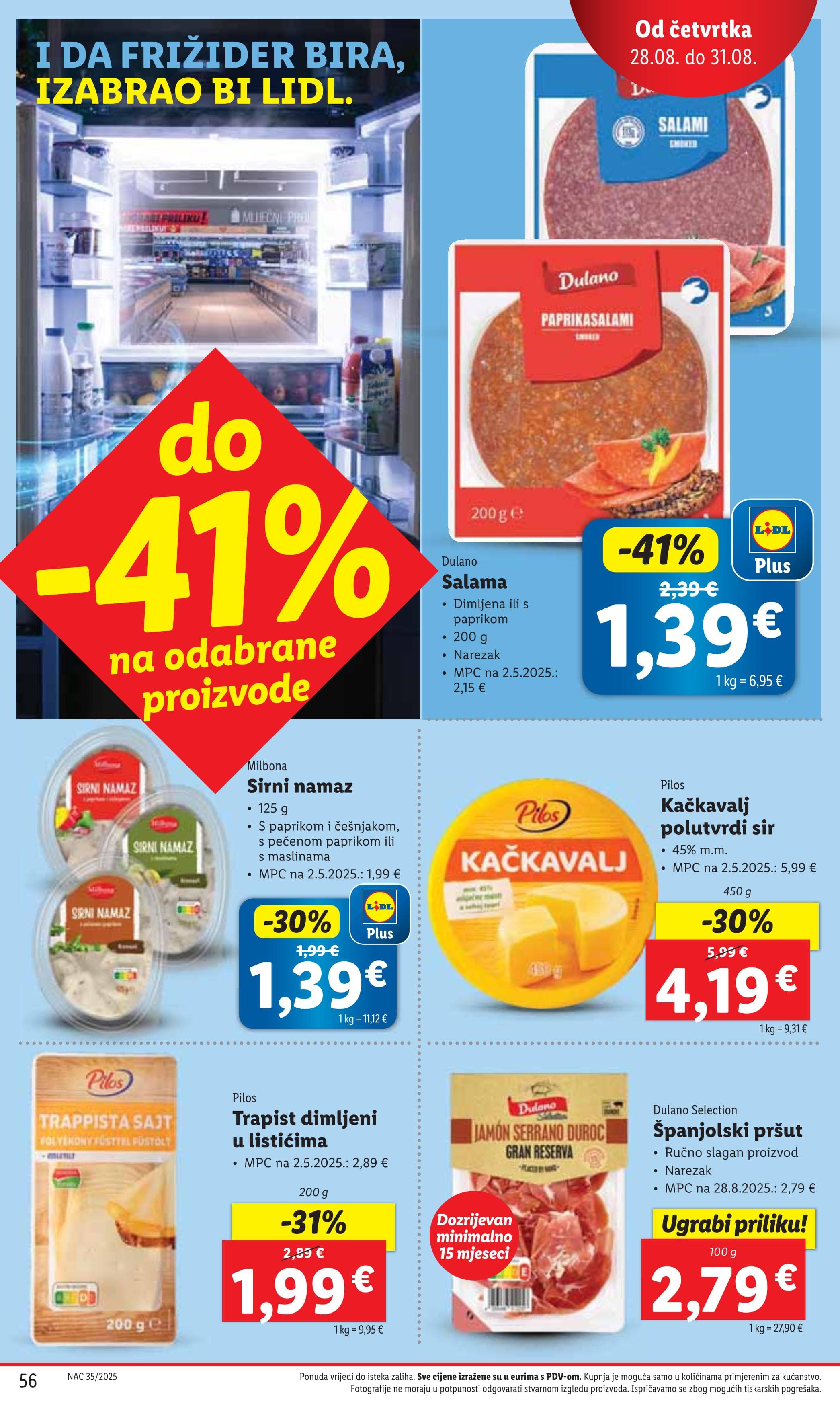 Page from catalog: Akcijska ponuda