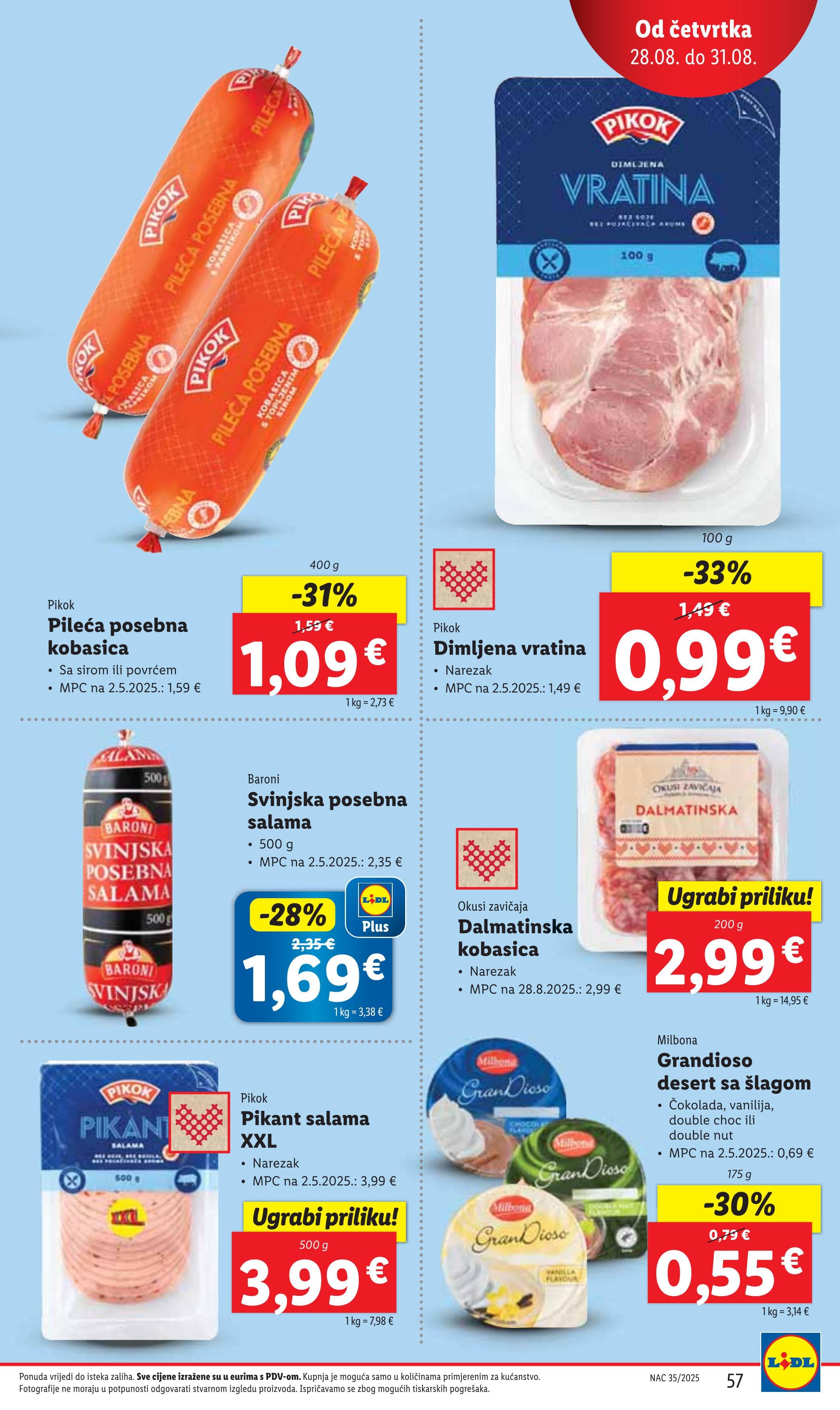 Page from catalog: Akcijska ponuda