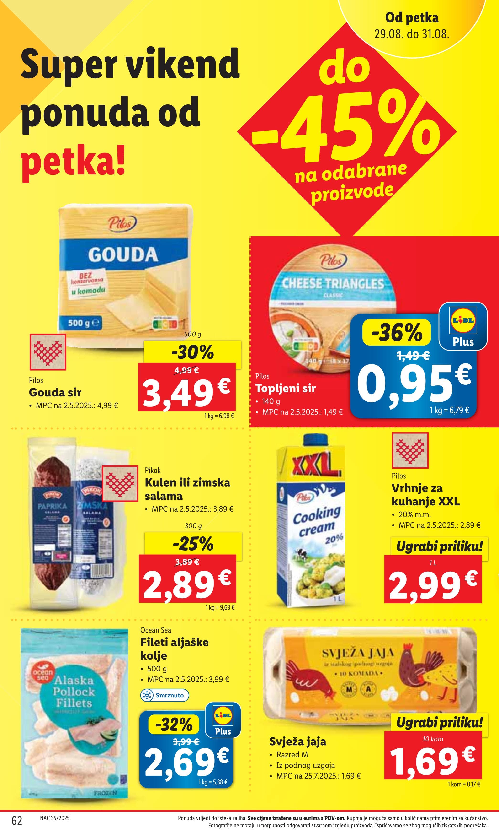 Page from catalog: Akcijska ponuda