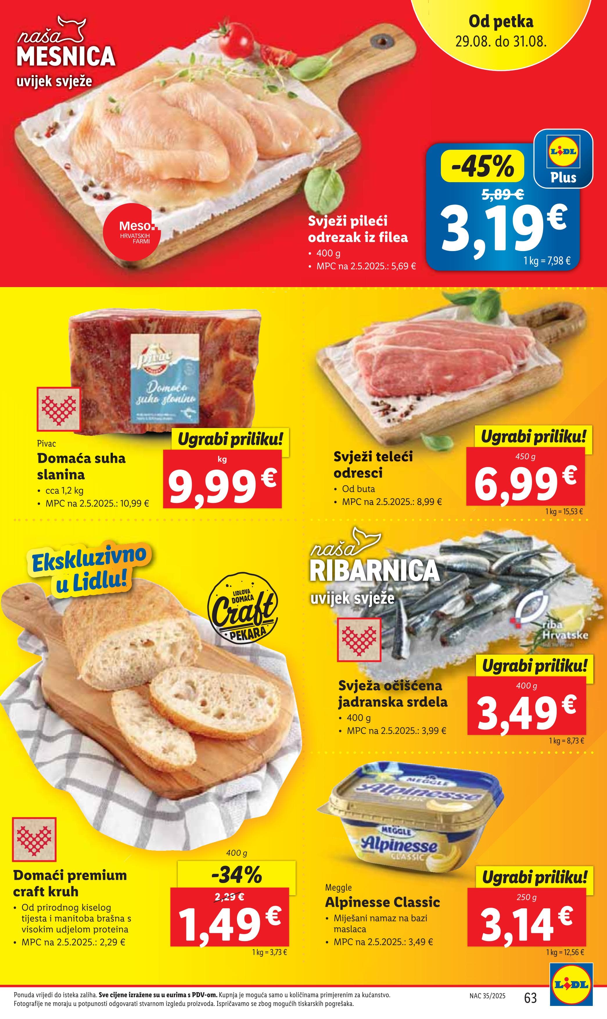 Page from catalog: Akcijska ponuda