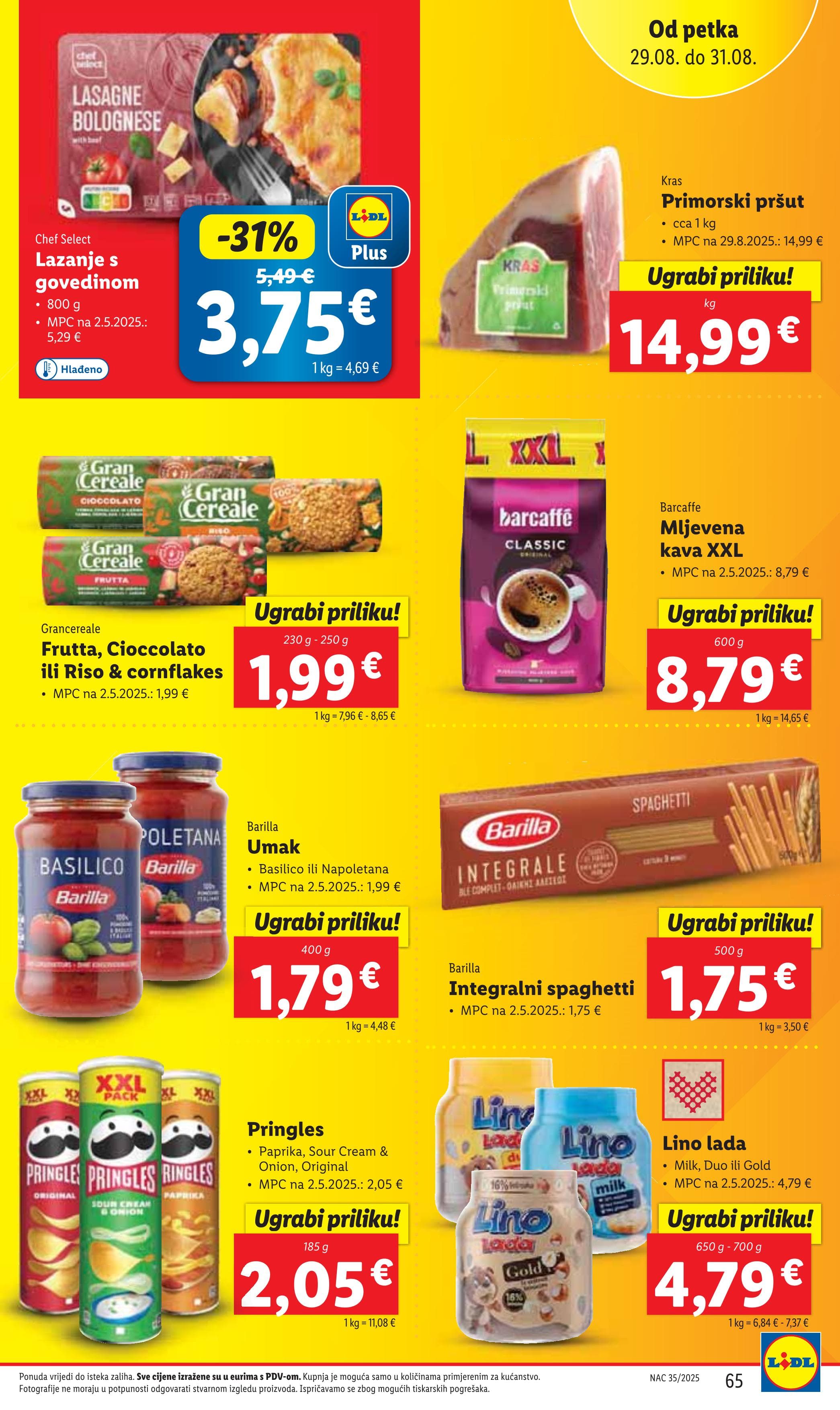 Page from catalog: Akcijska ponuda