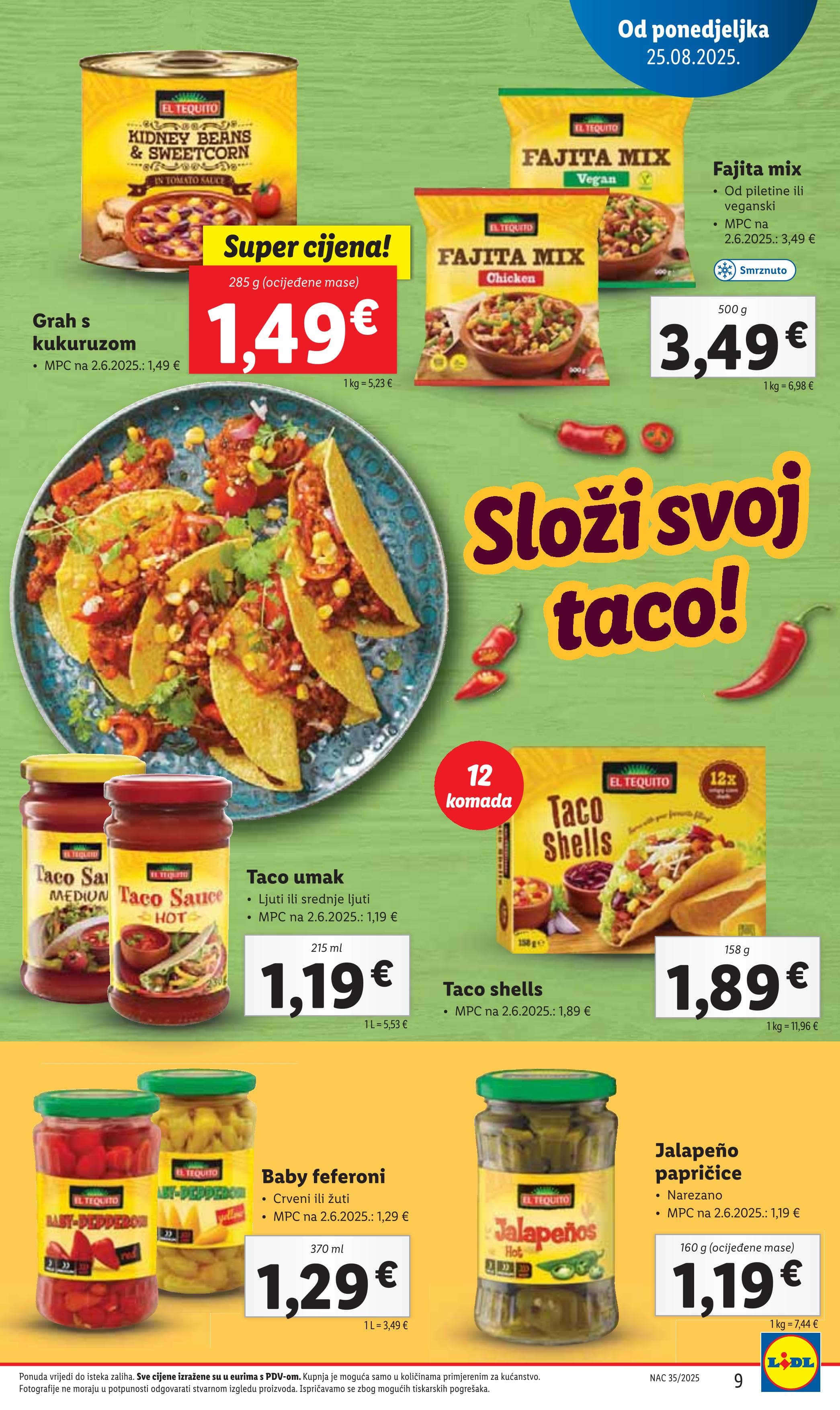 Page from catalog: Akcijska ponuda