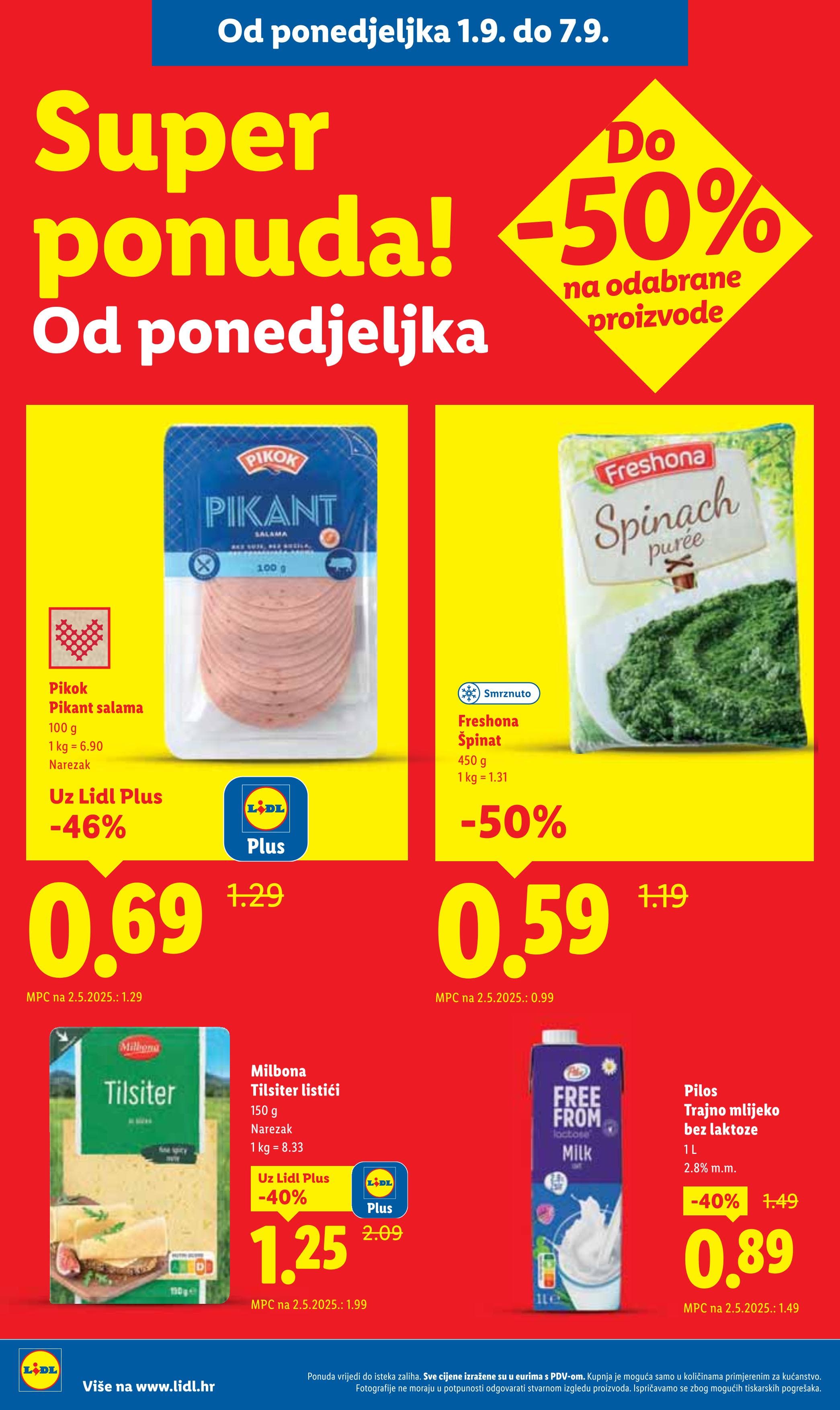 Page from catalog: Akcijska ponuda