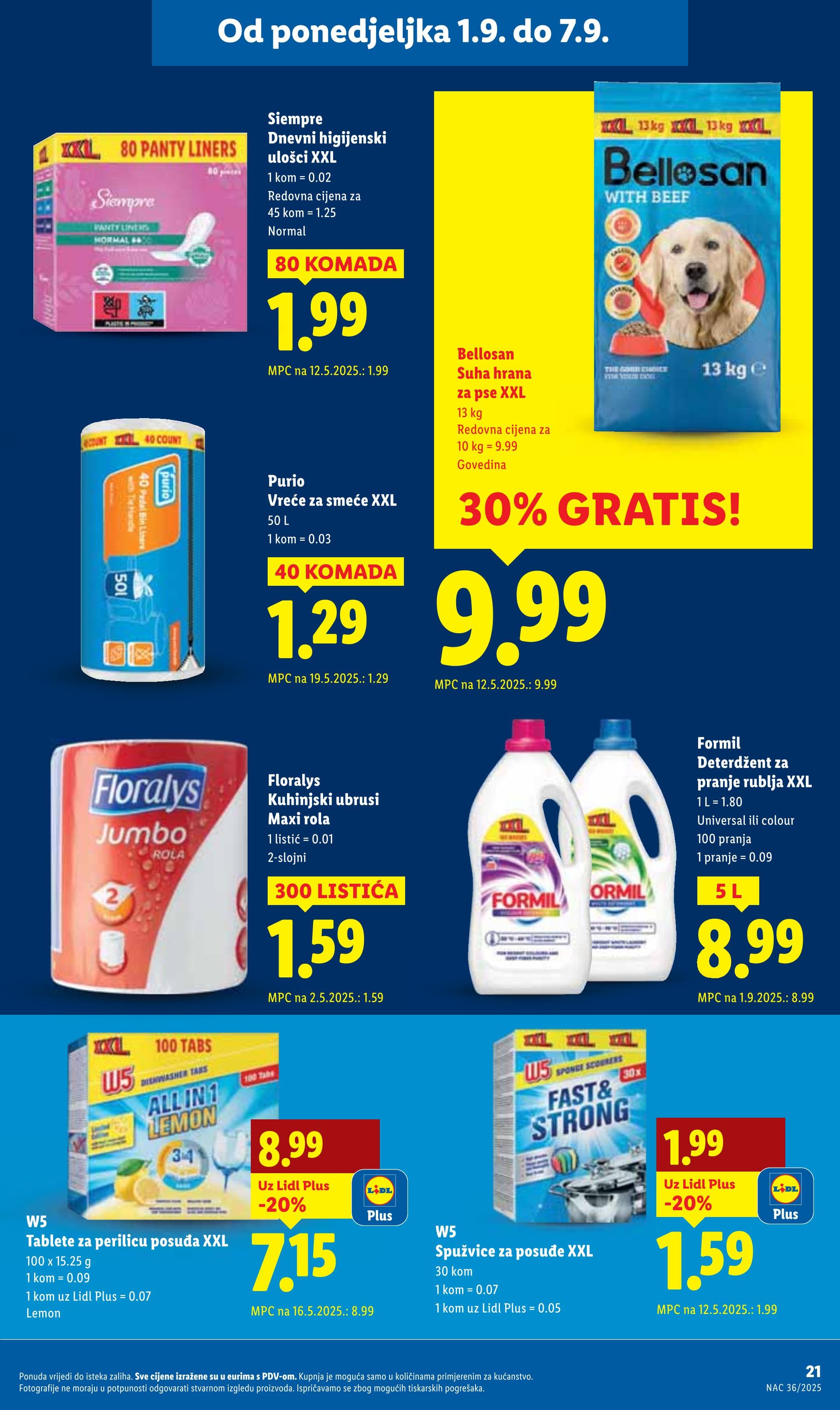 Page from catalog: Akcijska ponuda