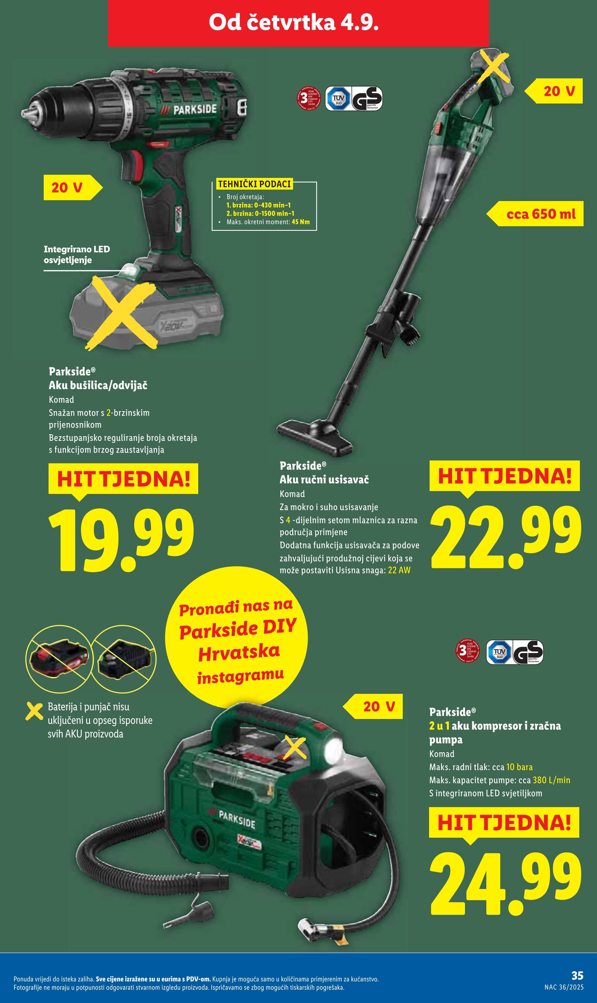 Page from catalog: Akcijska ponuda