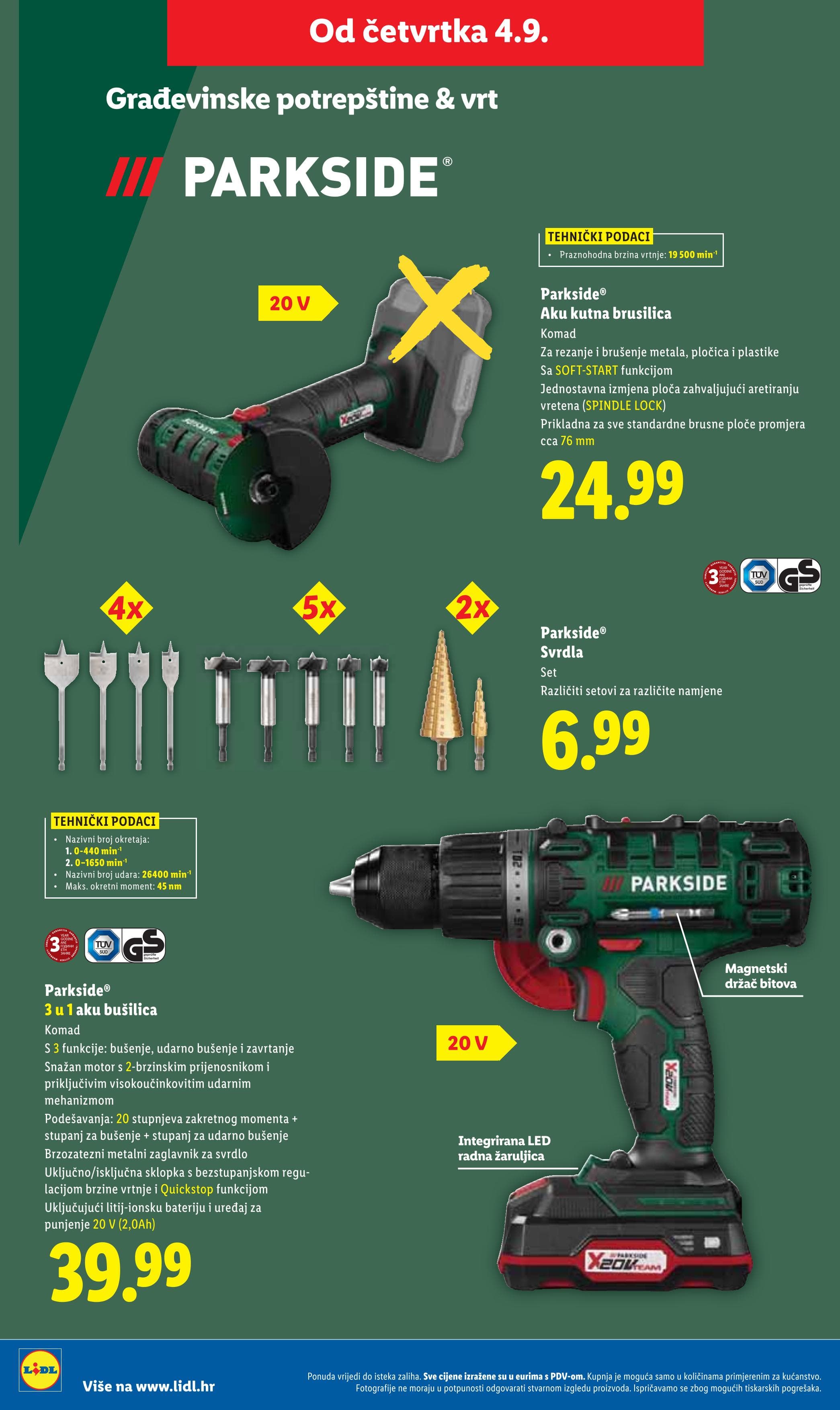 Page from catalog: Akcijska ponuda