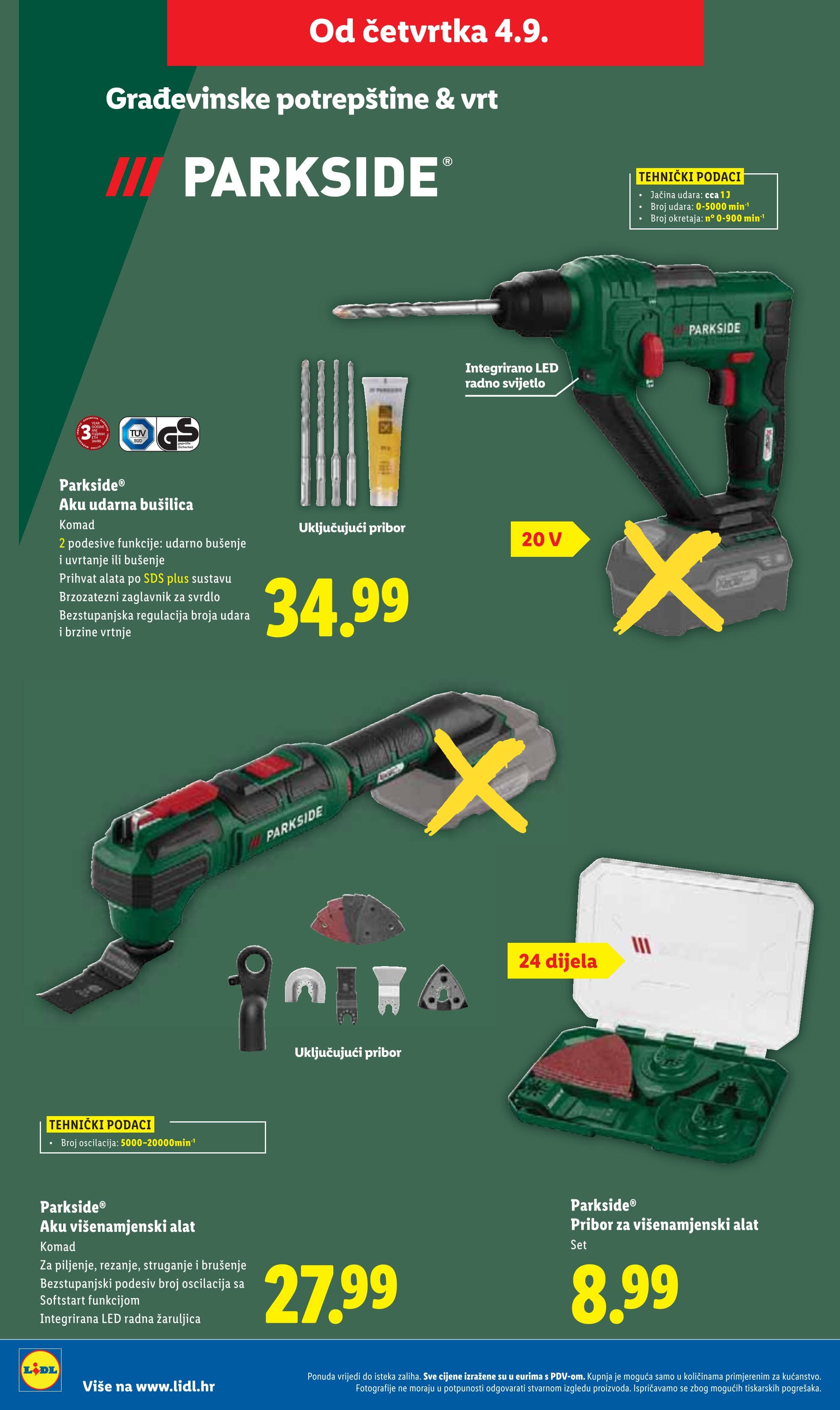 Page from catalog: Akcijska ponuda