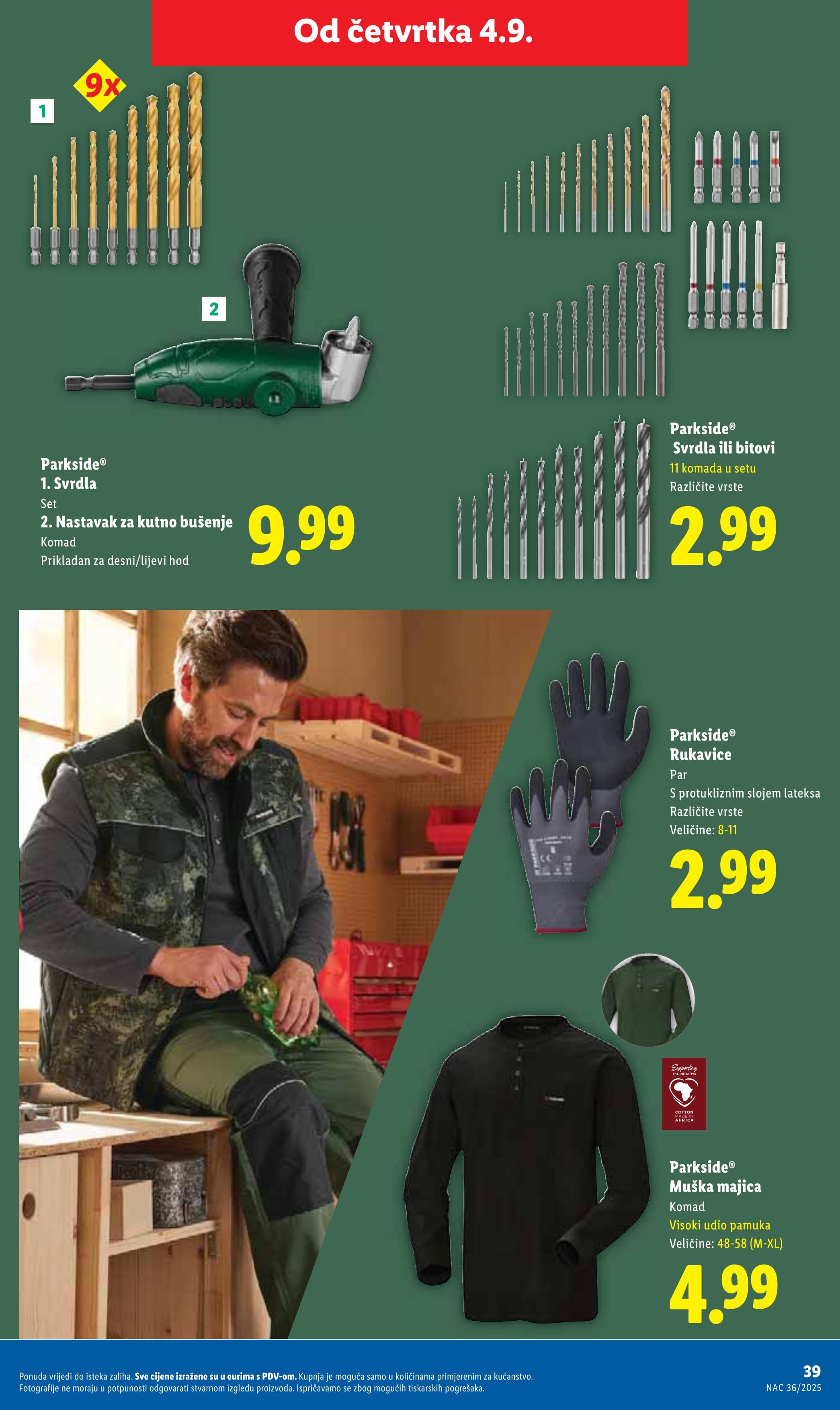 Page from catalog: Akcijska ponuda