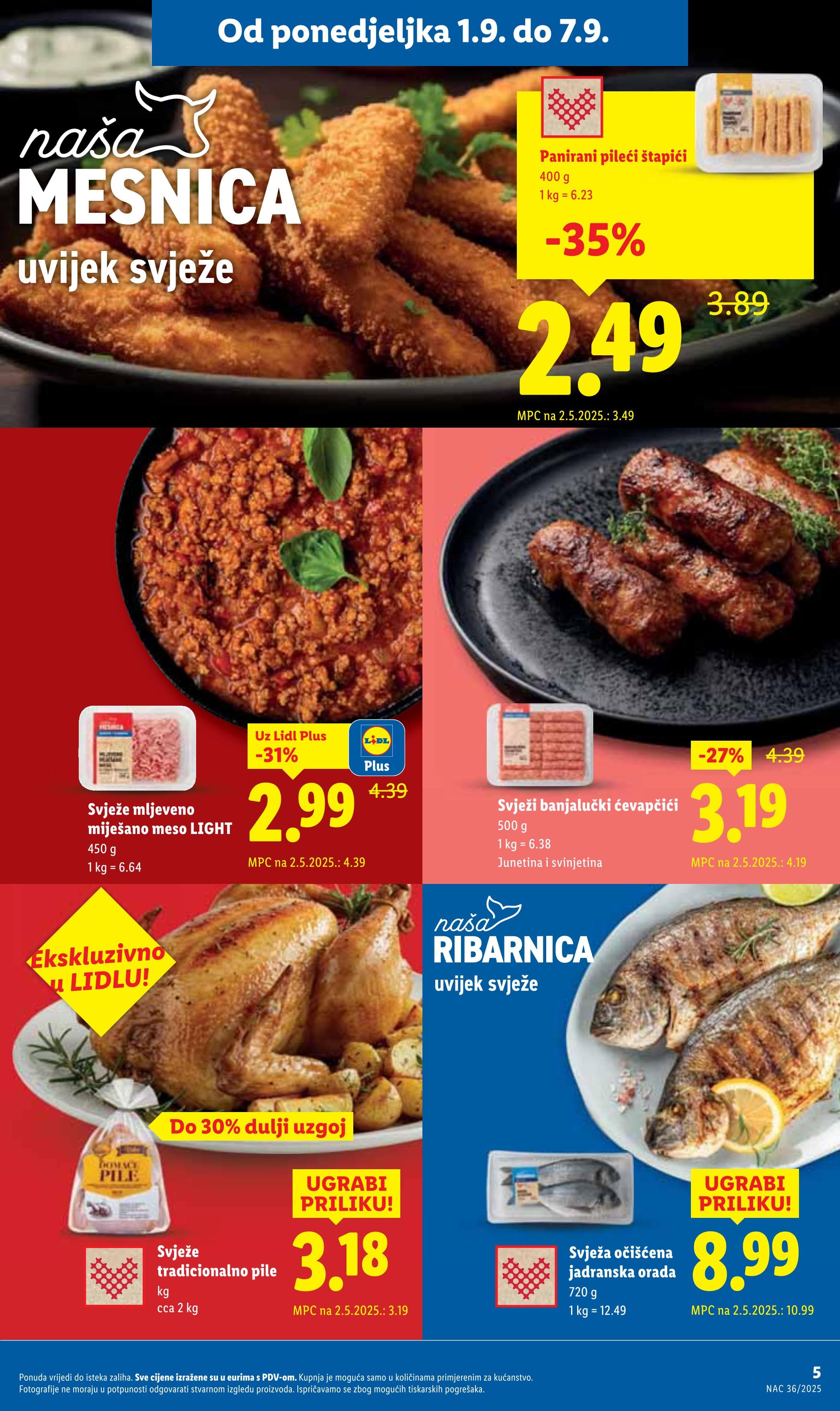 Page from catalog: Akcijska ponuda