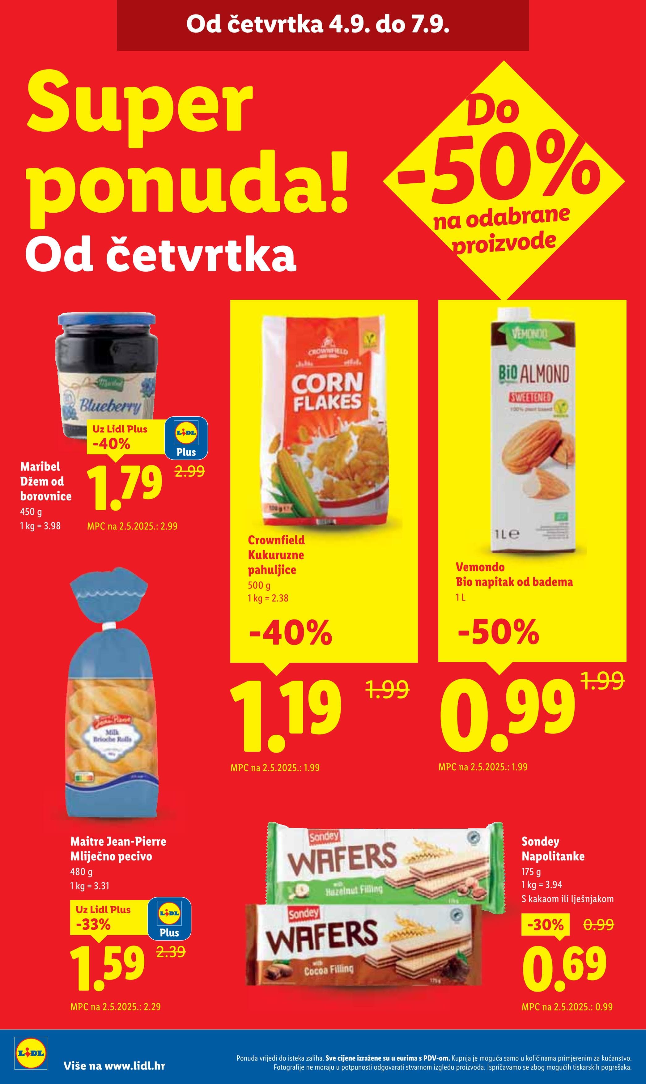 Page from catalog: Akcijska ponuda