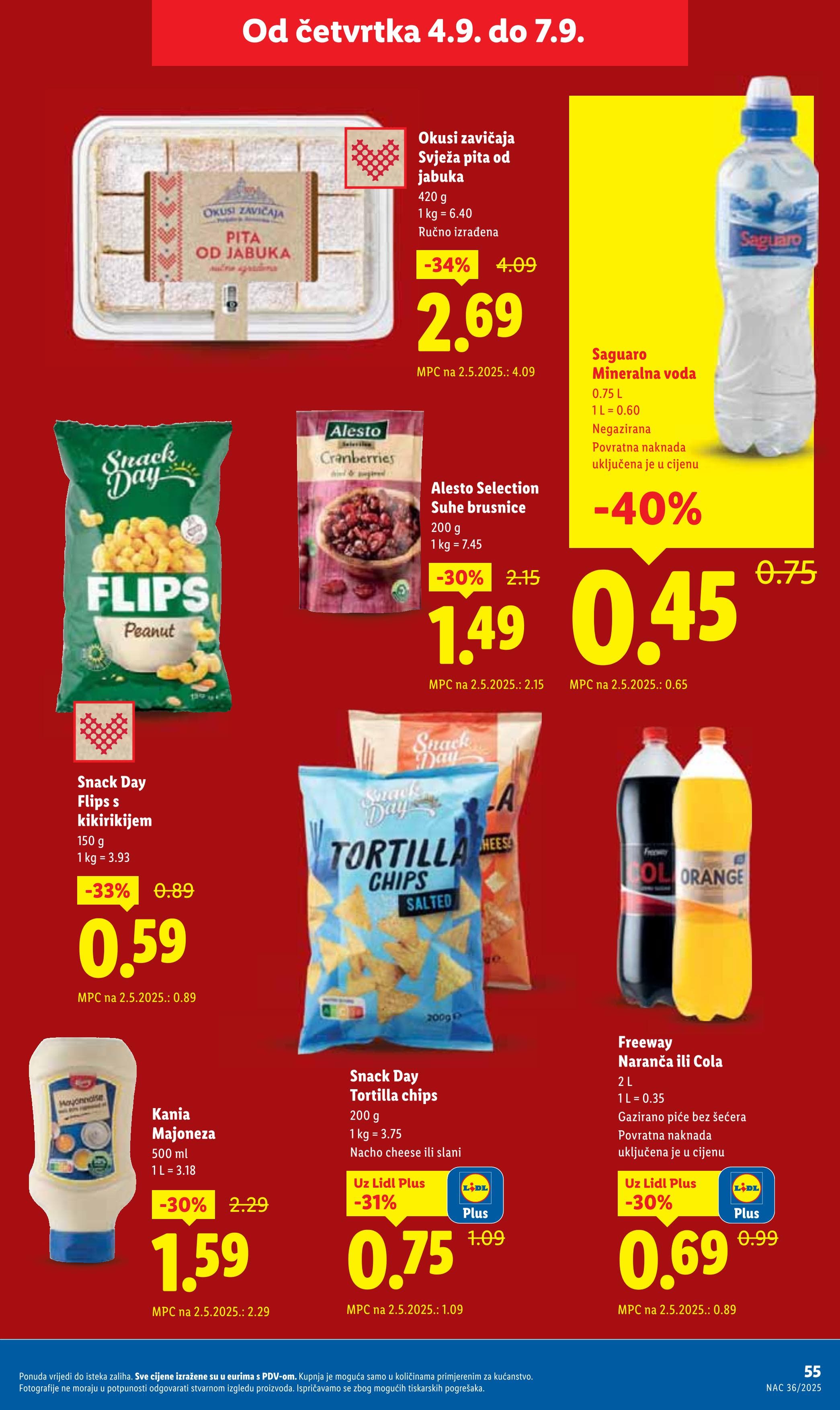 Page from catalog: Akcijska ponuda