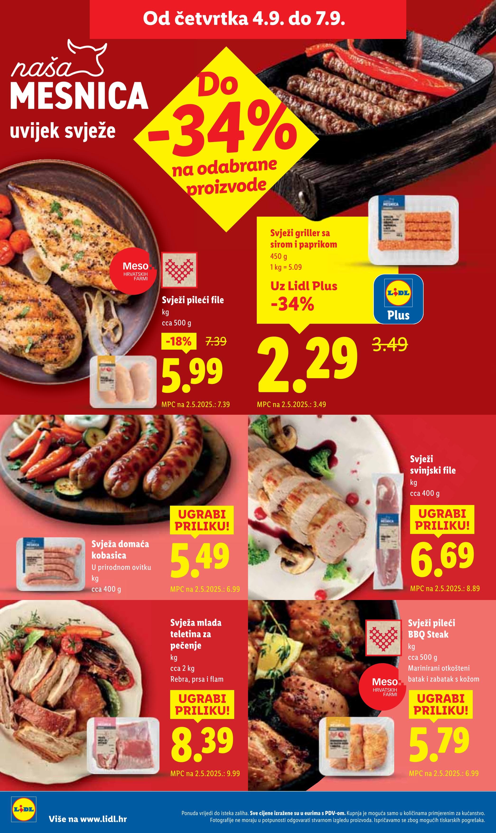 Page from catalog: Akcijska ponuda
