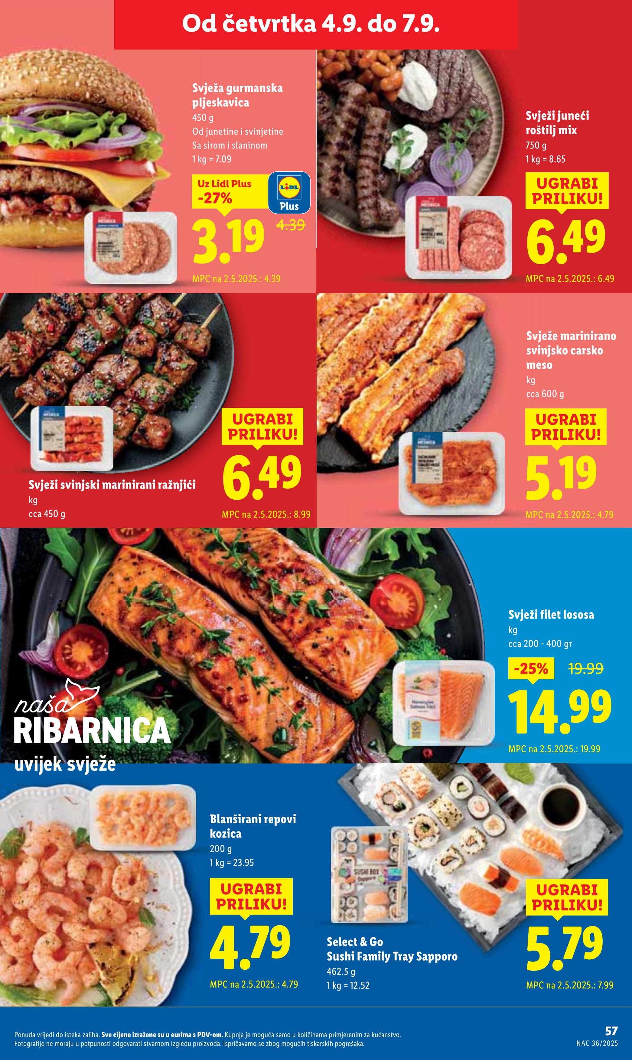 Page from catalog: Akcijska ponuda