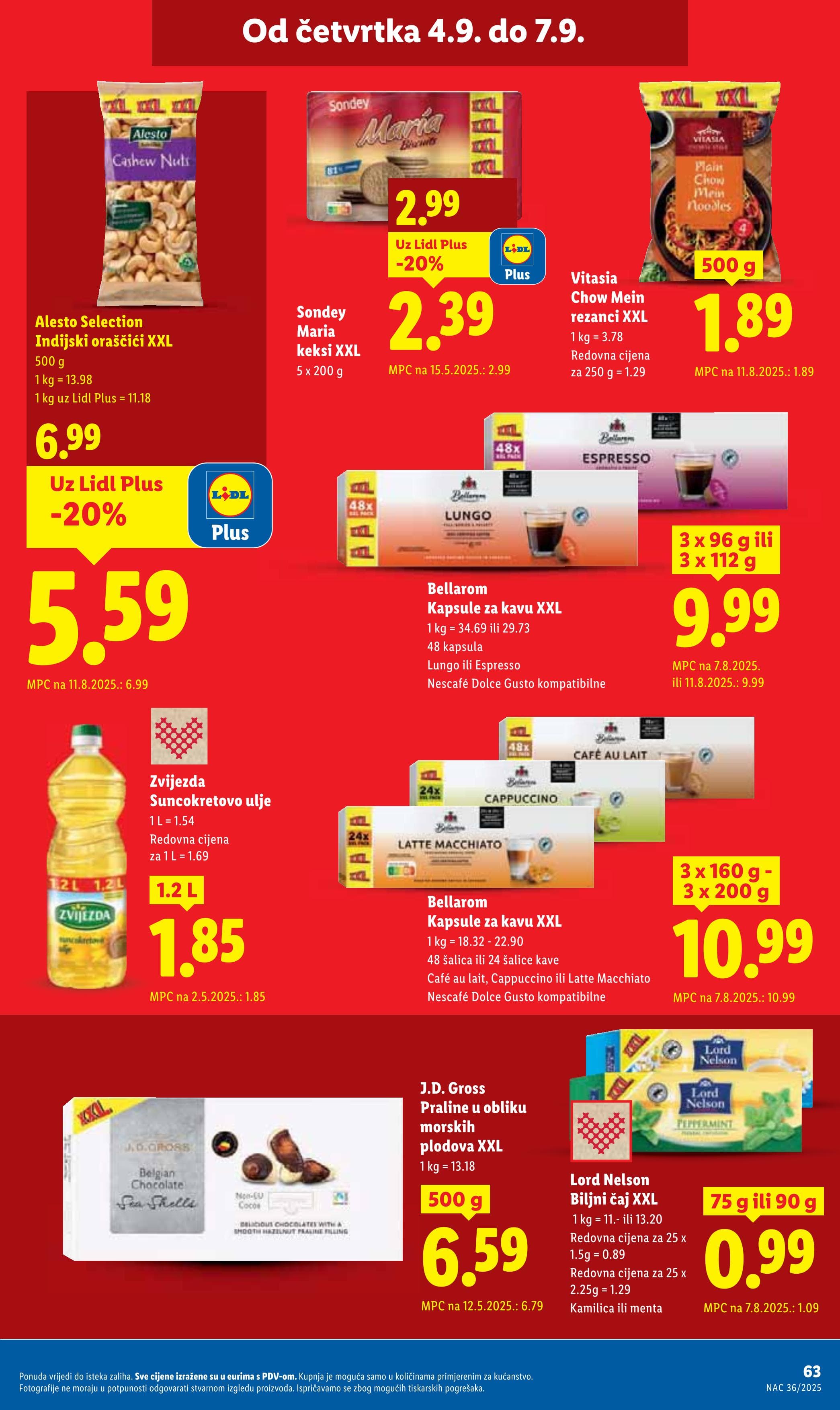 Page from catalog: Akcijska ponuda