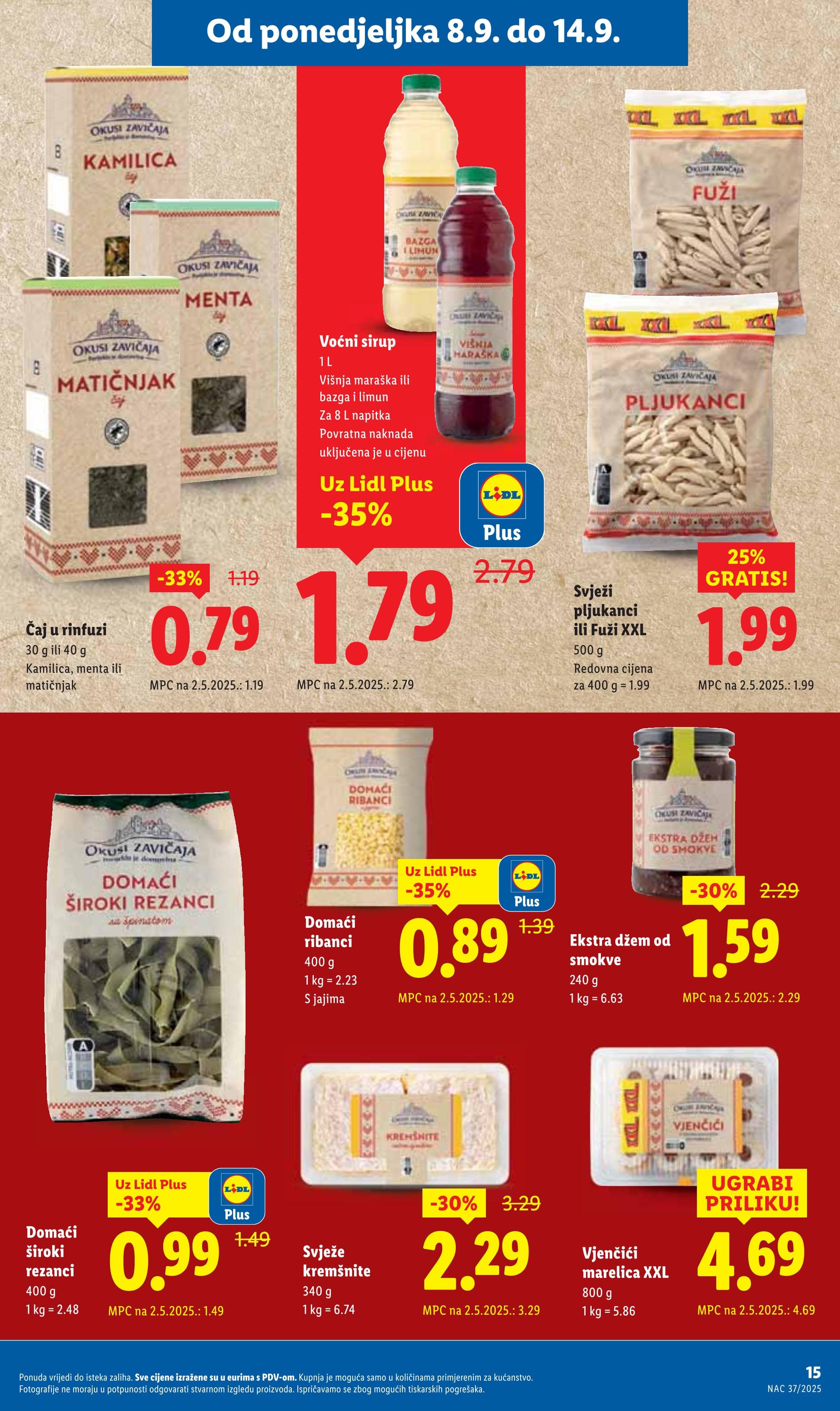 Page from catalog: Super ponuda