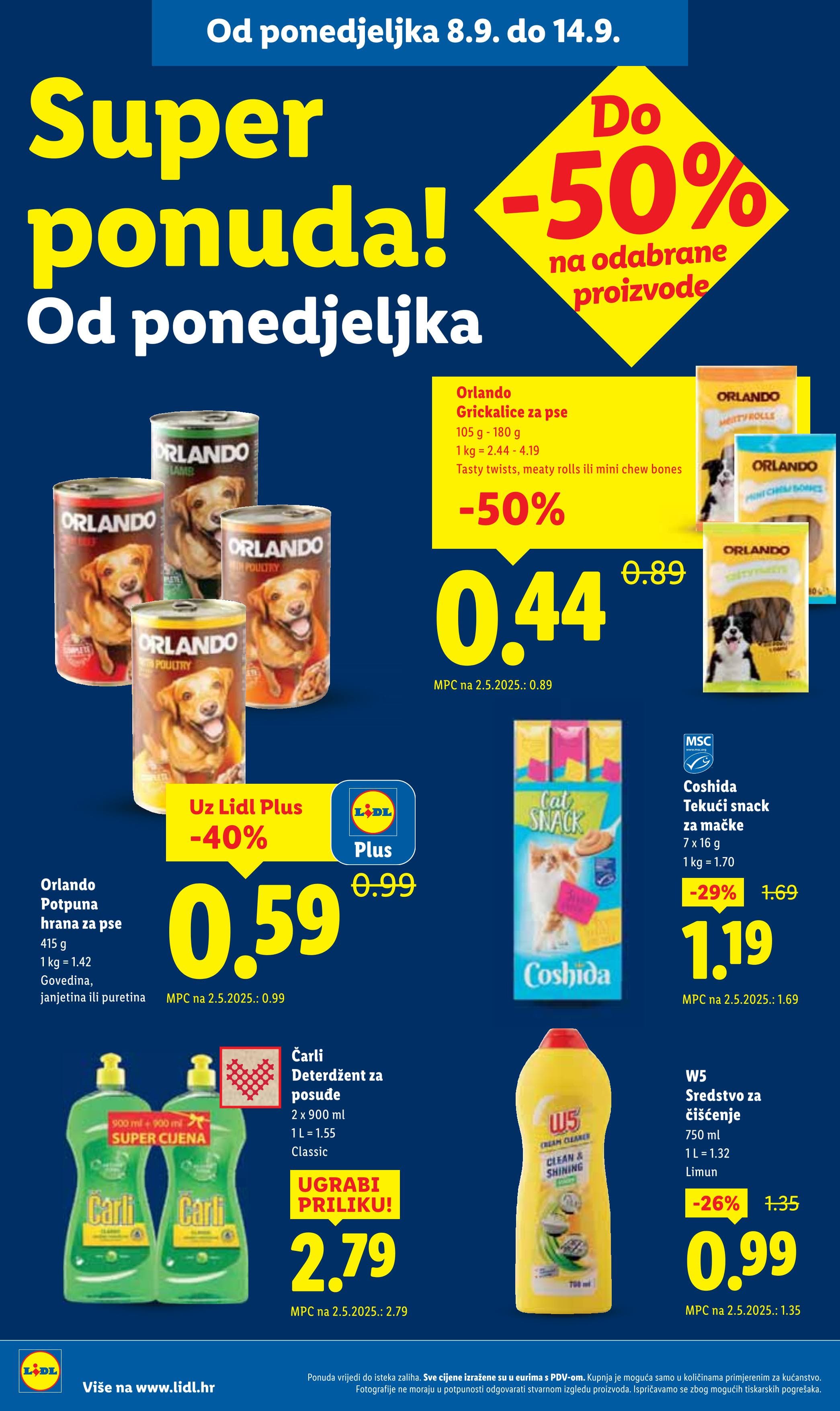 Page from catalog: Super ponuda