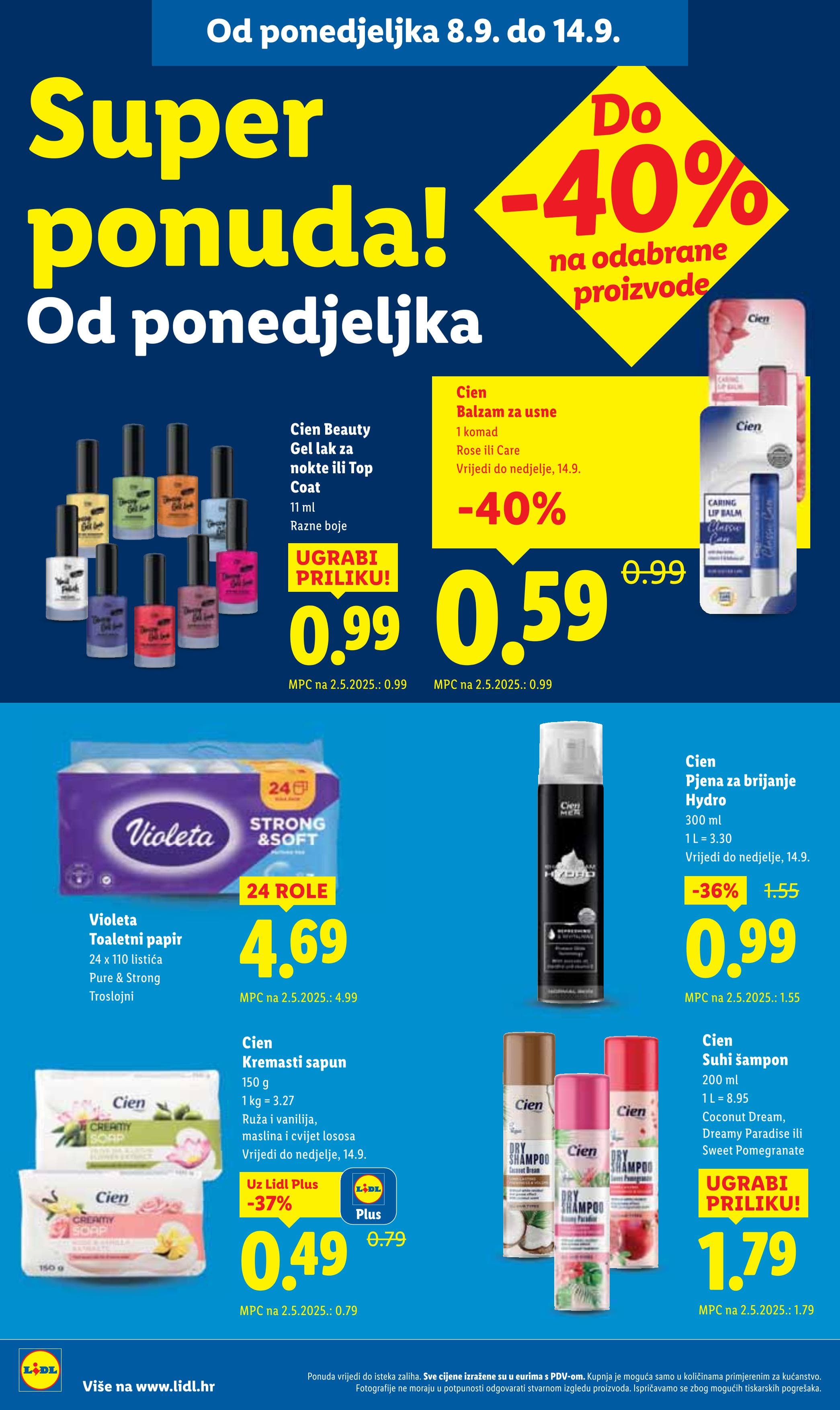Page from catalog: Super ponuda