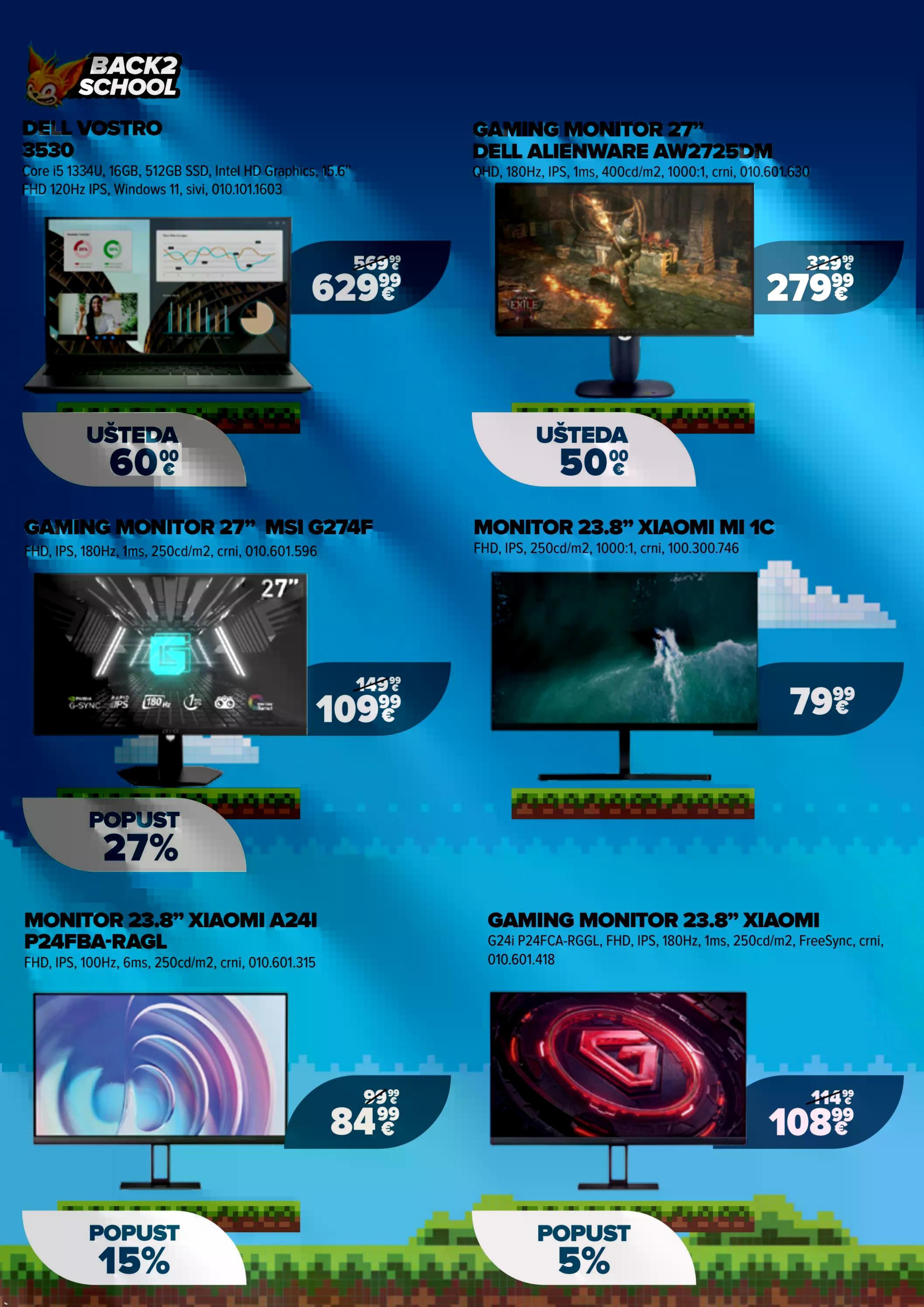 Page from catalog: Back2School