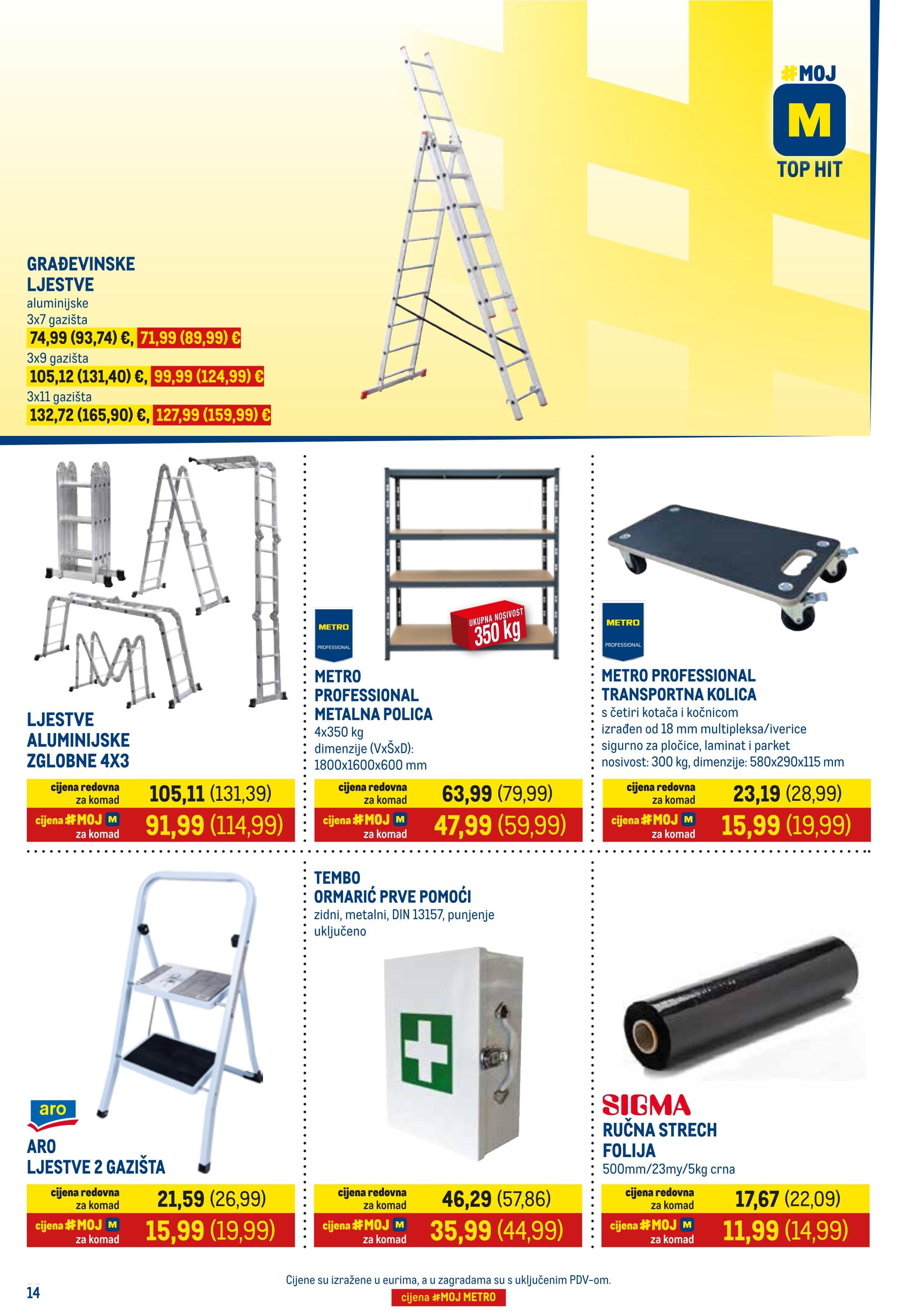 Page from catalog: Neprehrana
