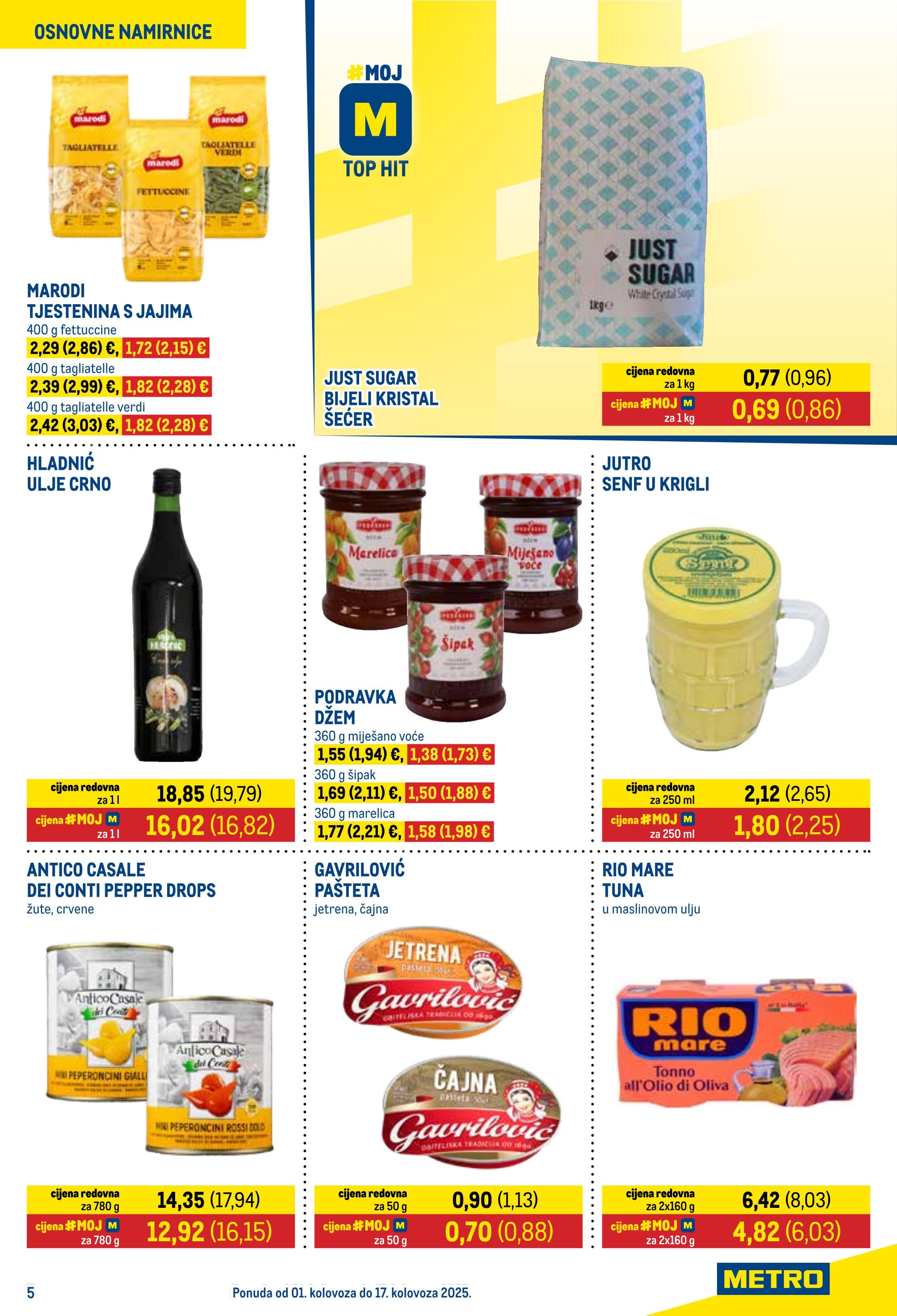 Page from catalog: Prehrana