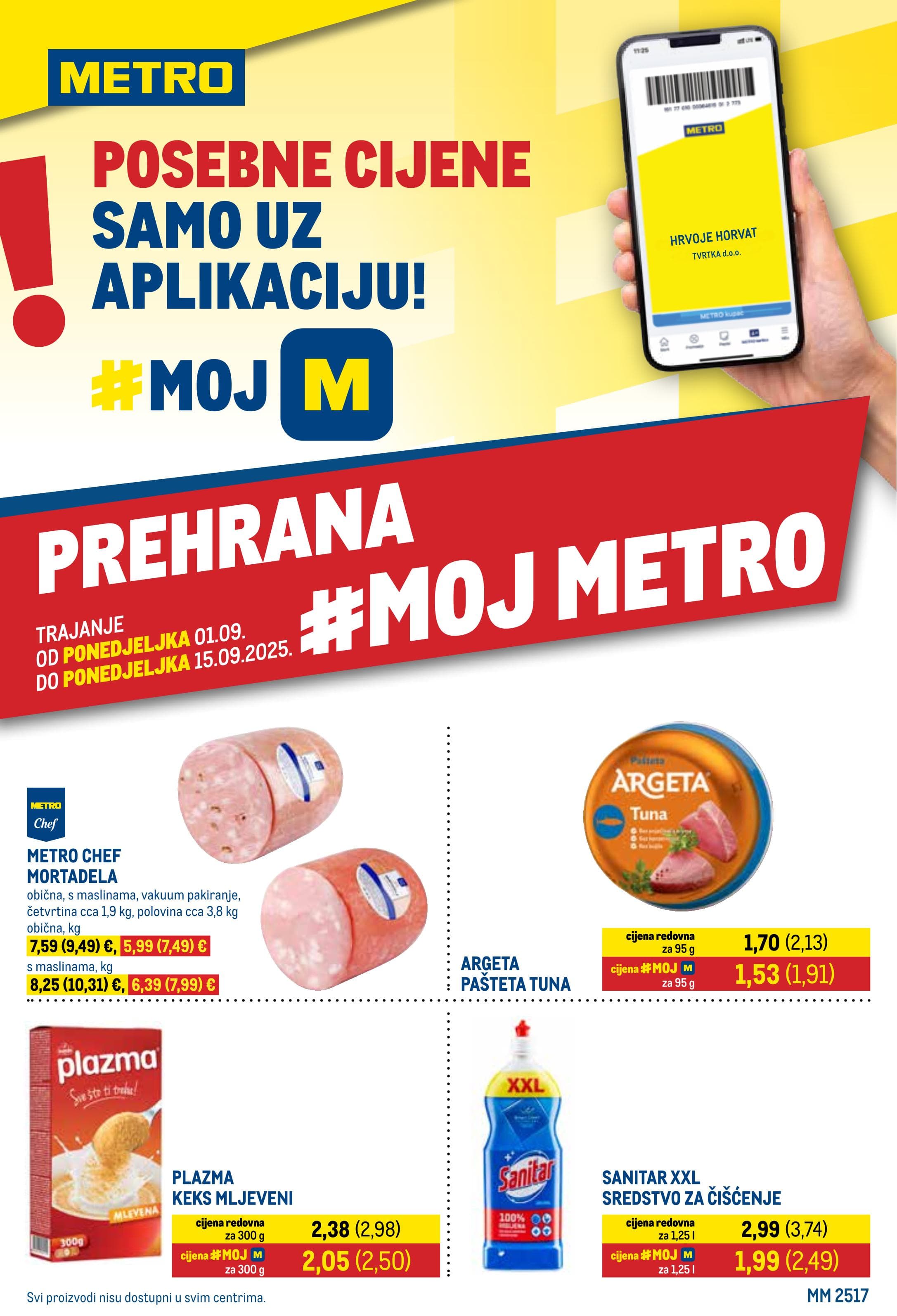 Page from catalog: Prehrana i neprehrana