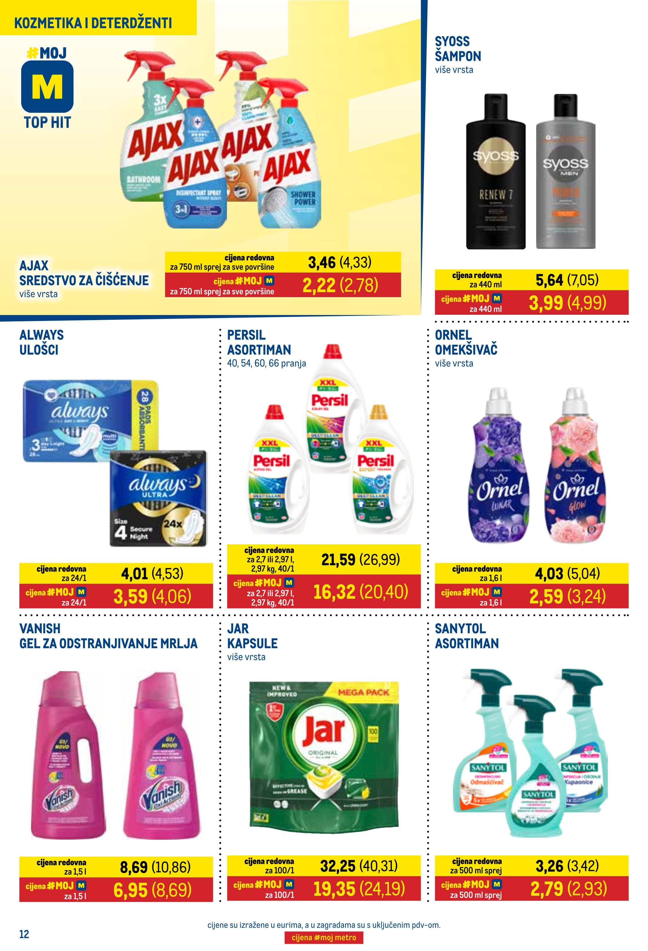 Page from catalog: Prehrana i neprehrana