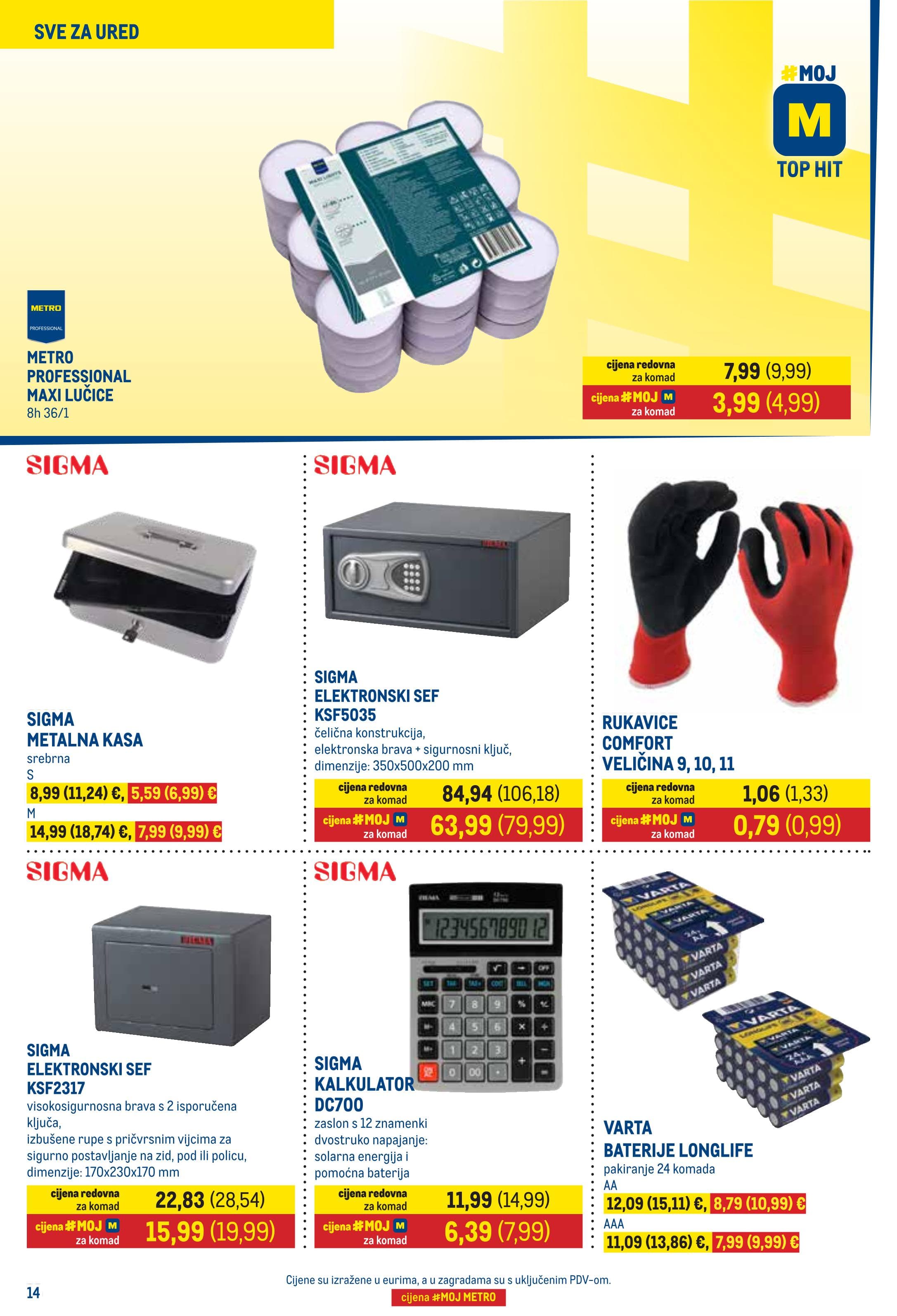 Page from catalog: Prehrana i neprehrana