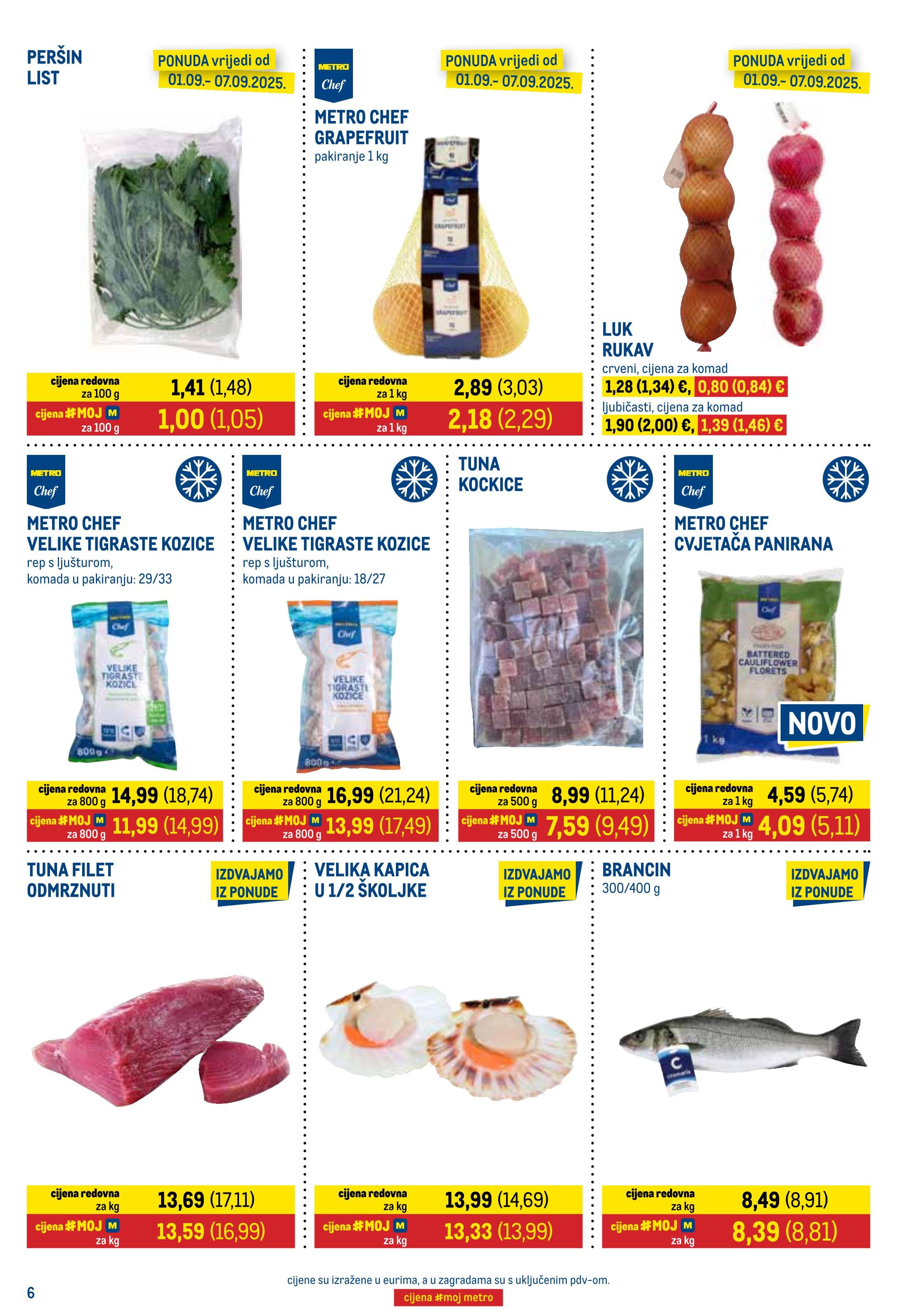 Page from catalog: Prehrana i neprehrana