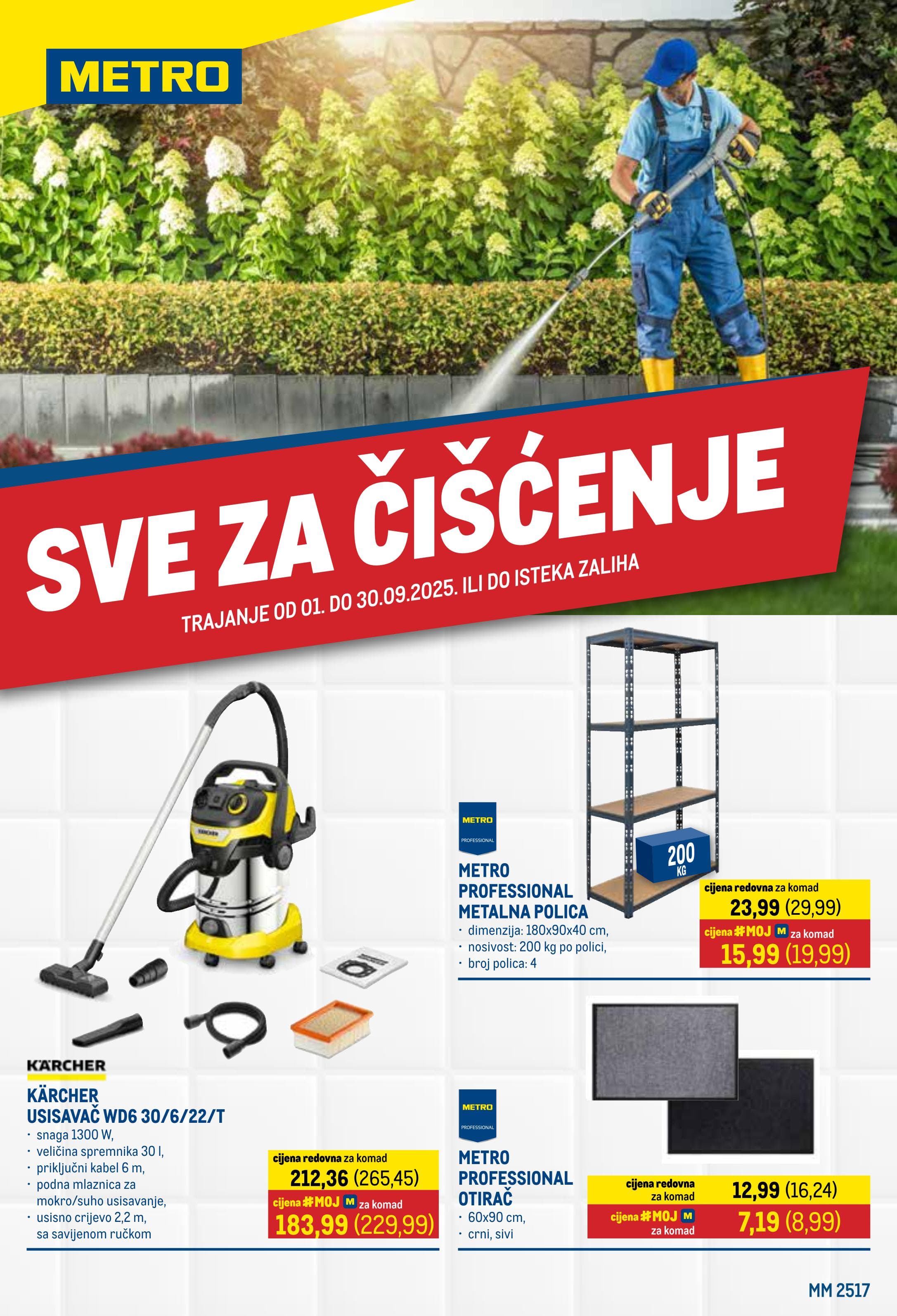 Page from catalog: Sve za čišćenje