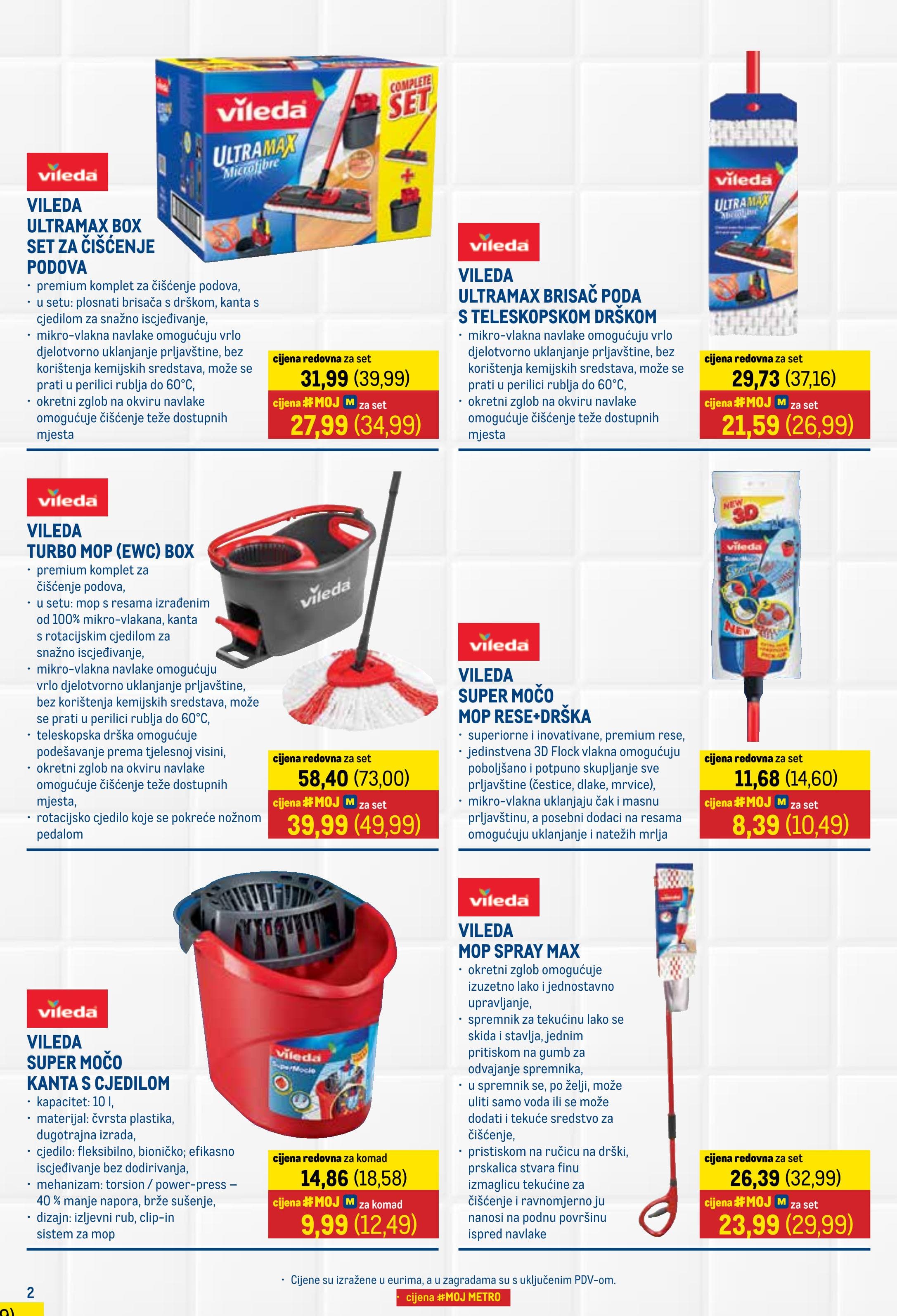 Page from catalog: Sve za čišćenje