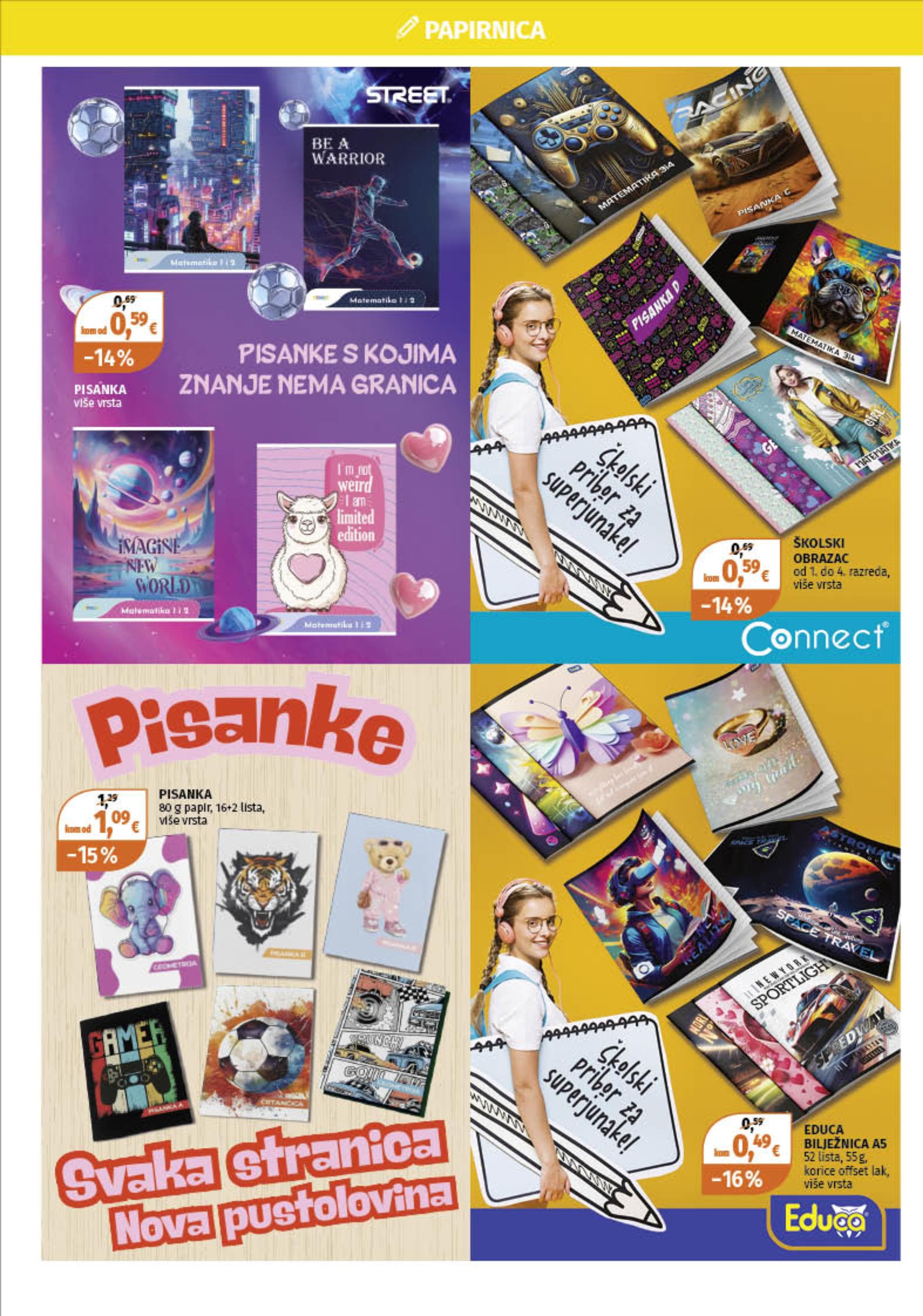 Page from catalog: Spremni za školu