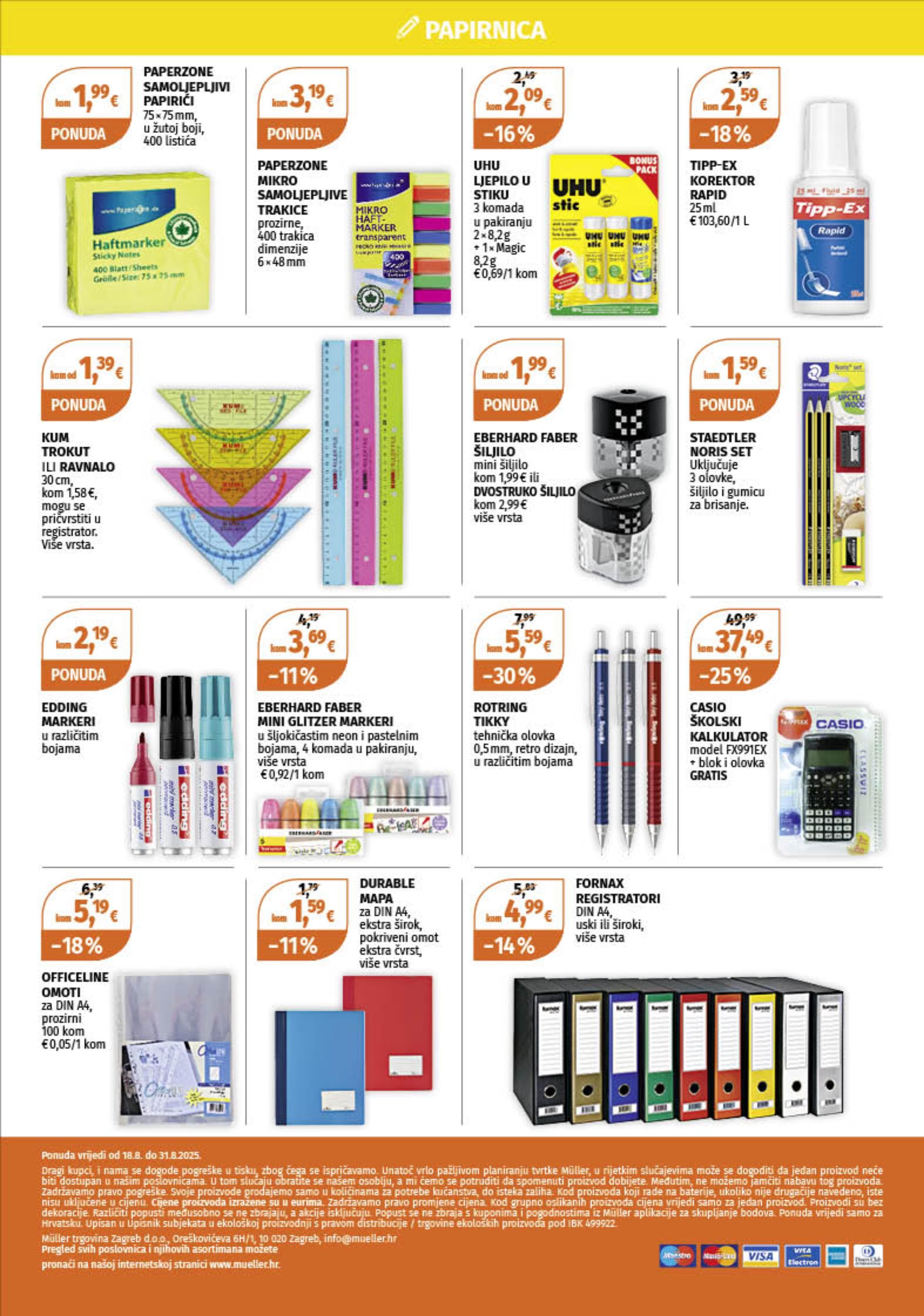 Page from catalog: Spremni za školu