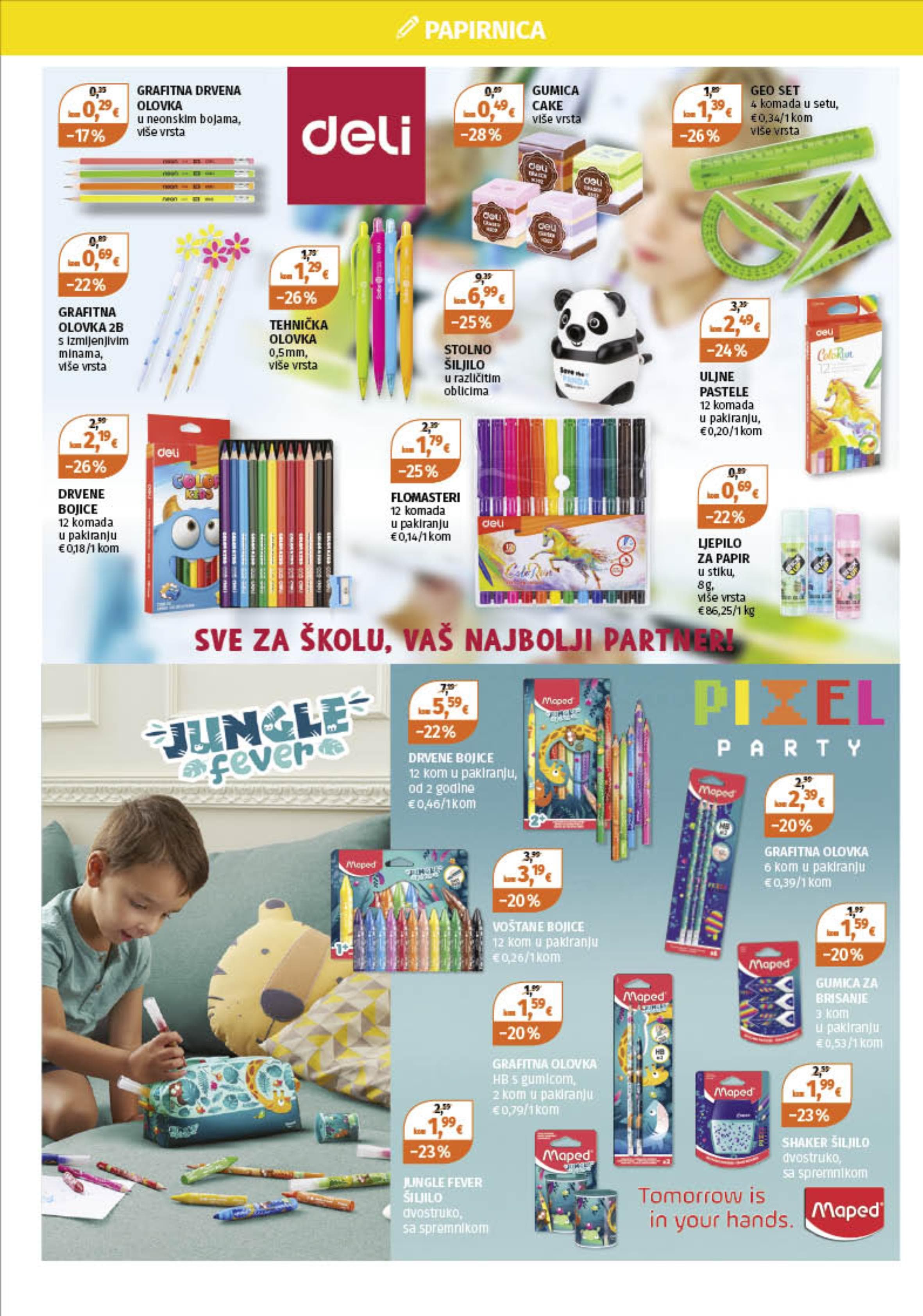 Page from catalog: Spremni za školu
