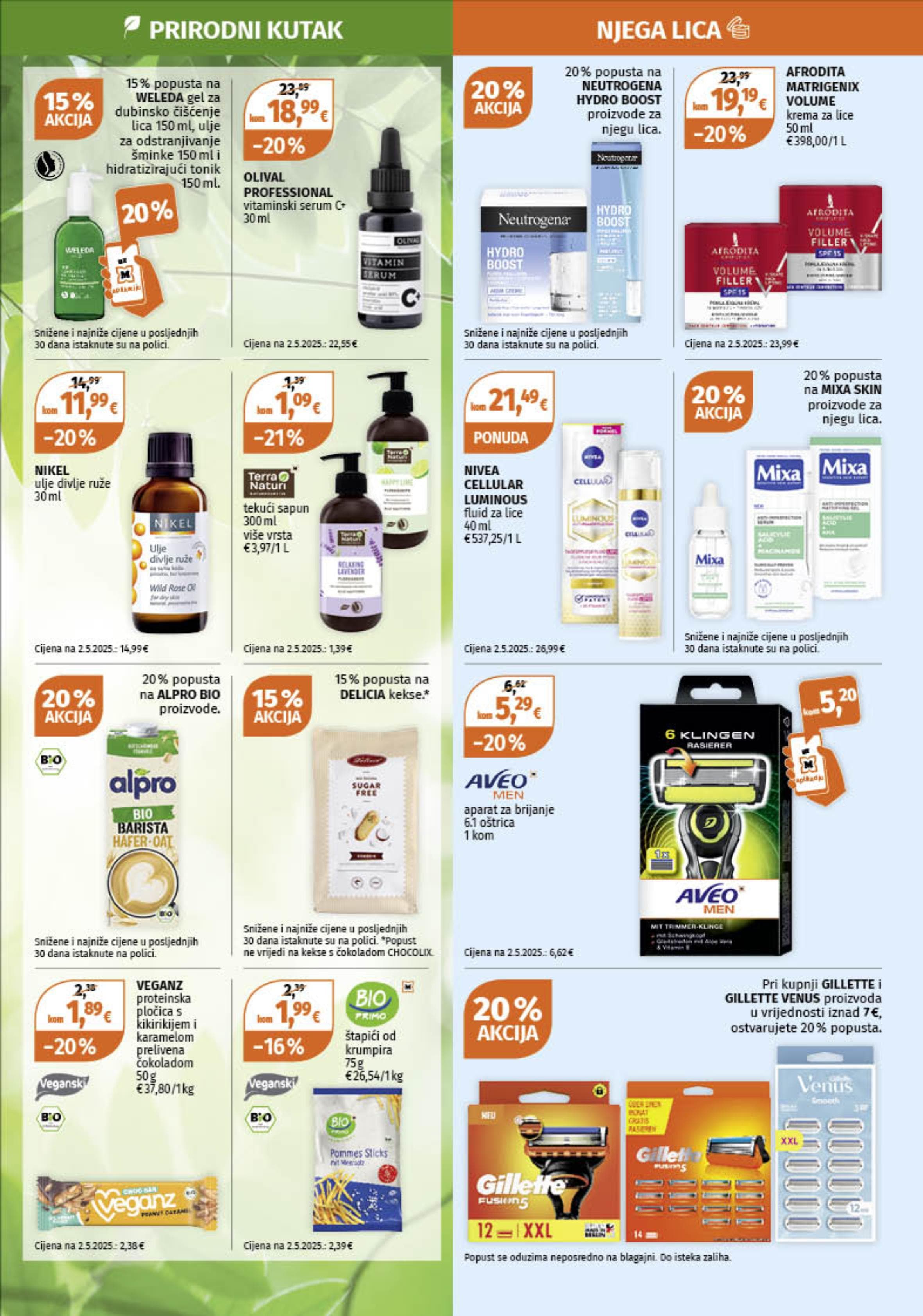 Page from catalog: Akcijska ponuda