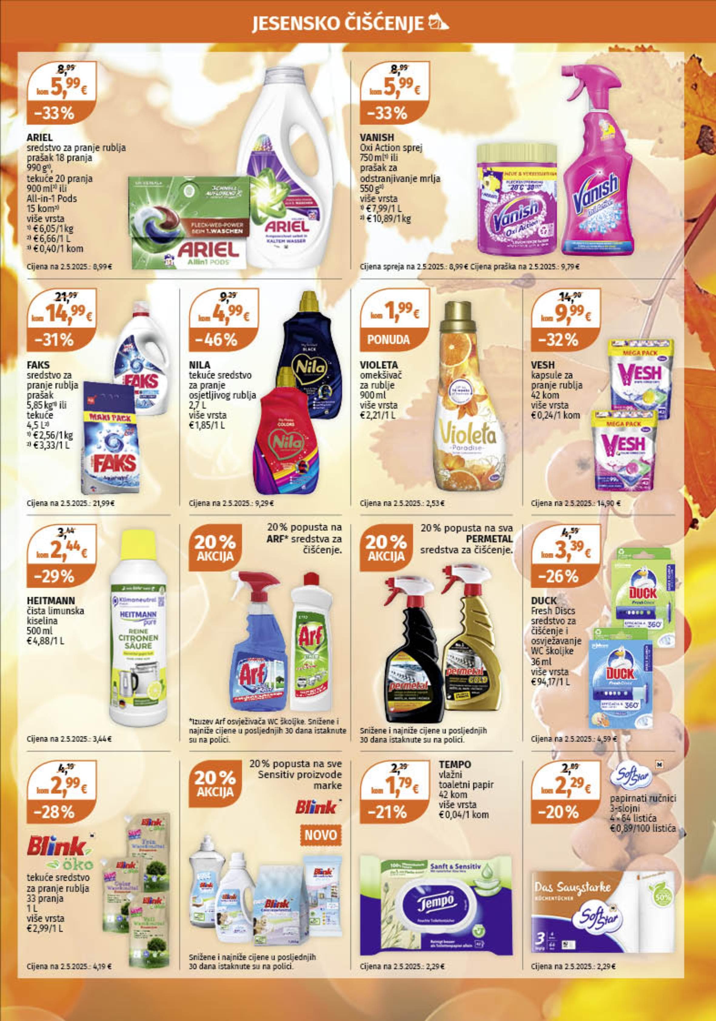 Page from catalog: Akcijska ponuda