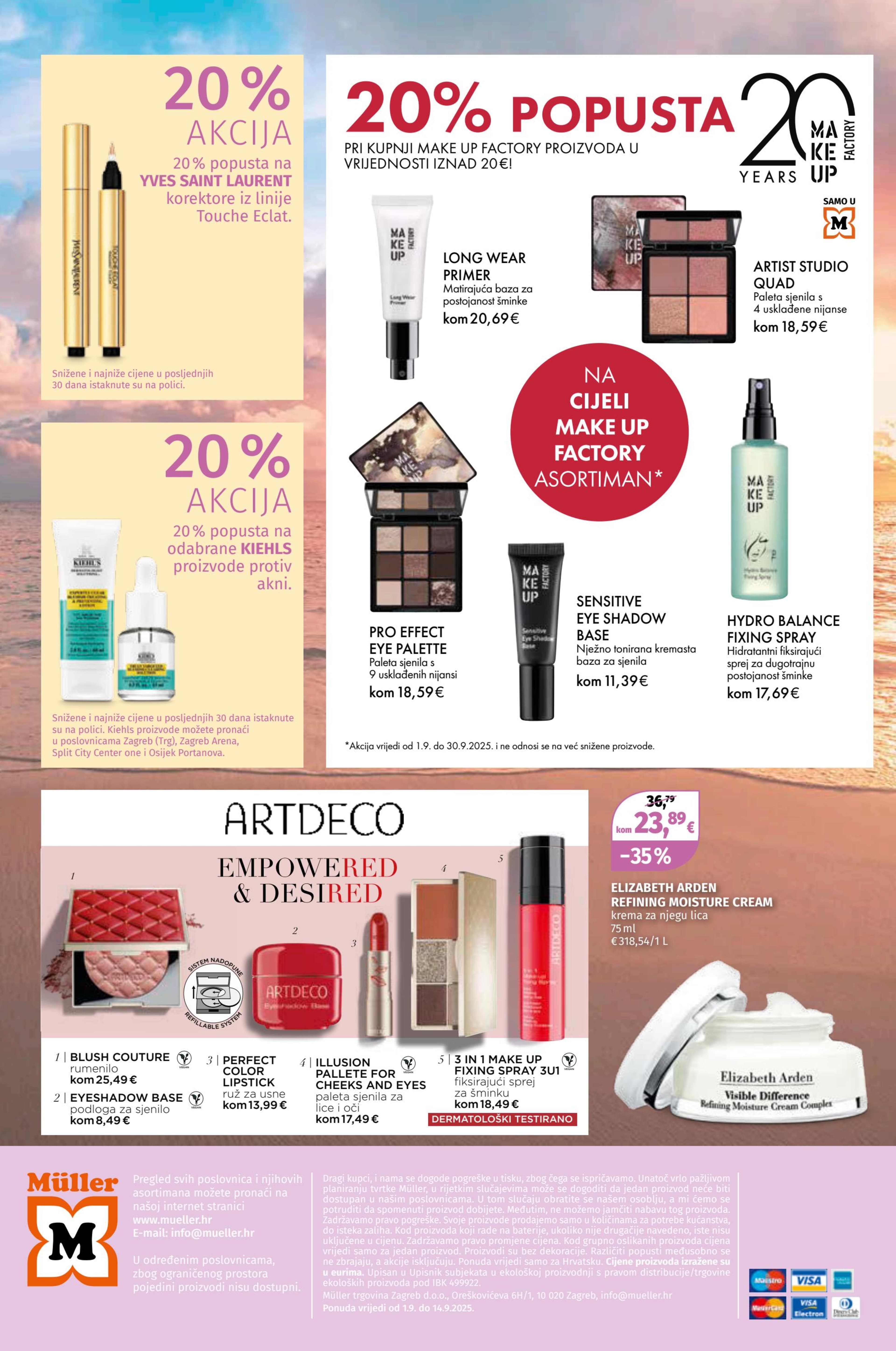 Page from catalog: Raskoš kasnog Ljeta