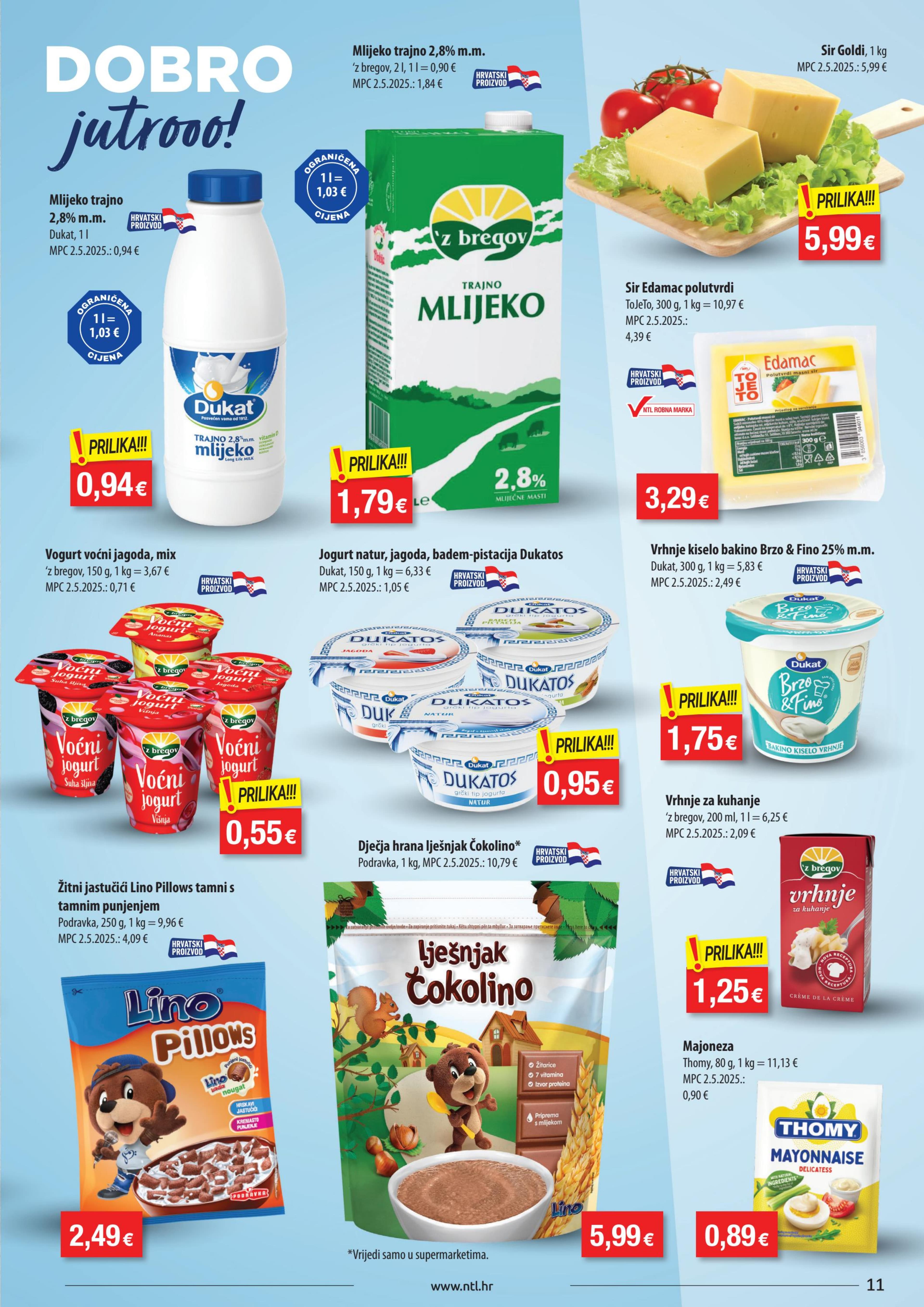 Page from catalog: Akcijska ponuda