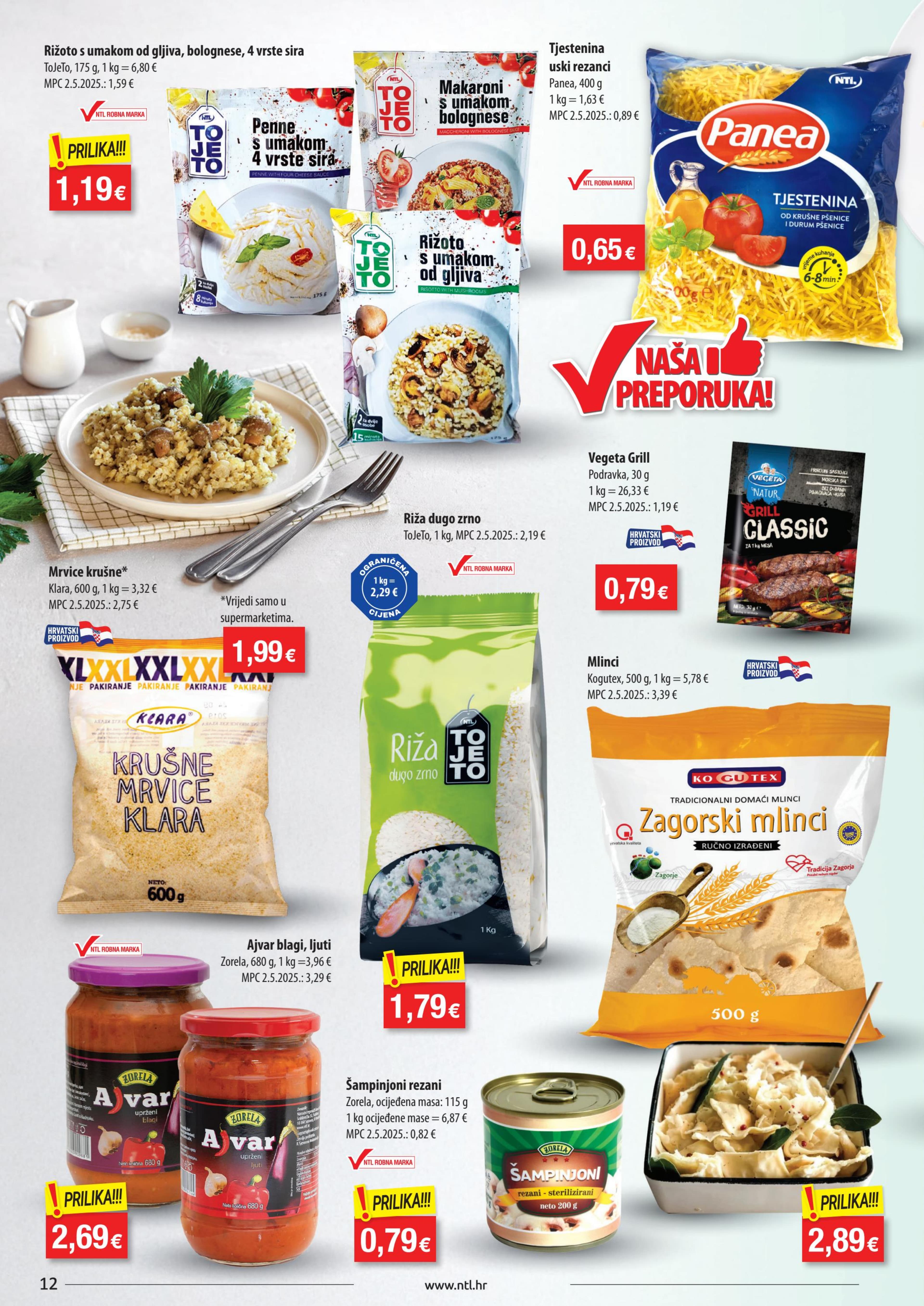 Page from catalog: Akcijska ponuda