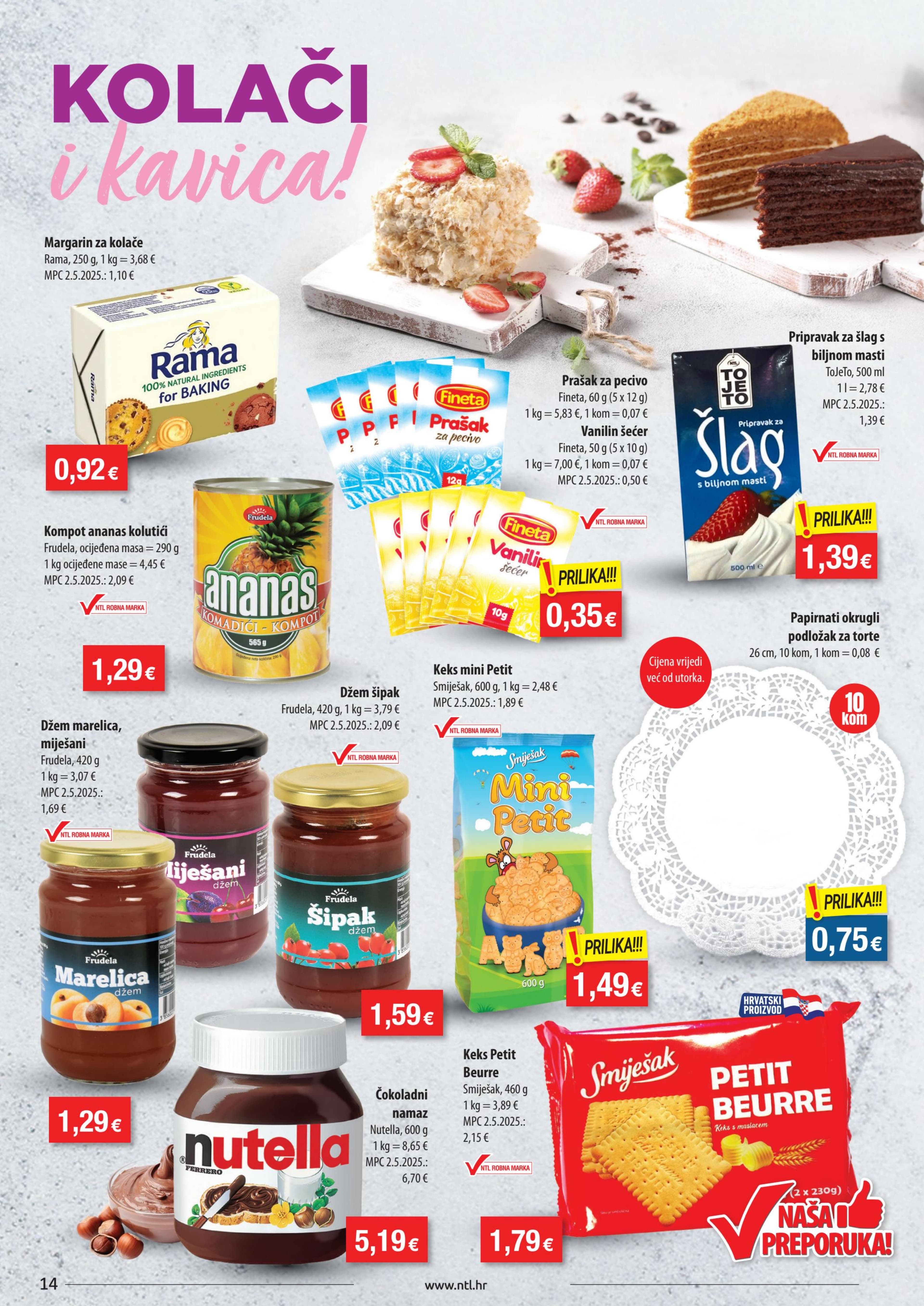 Page from catalog: Akcijska ponuda